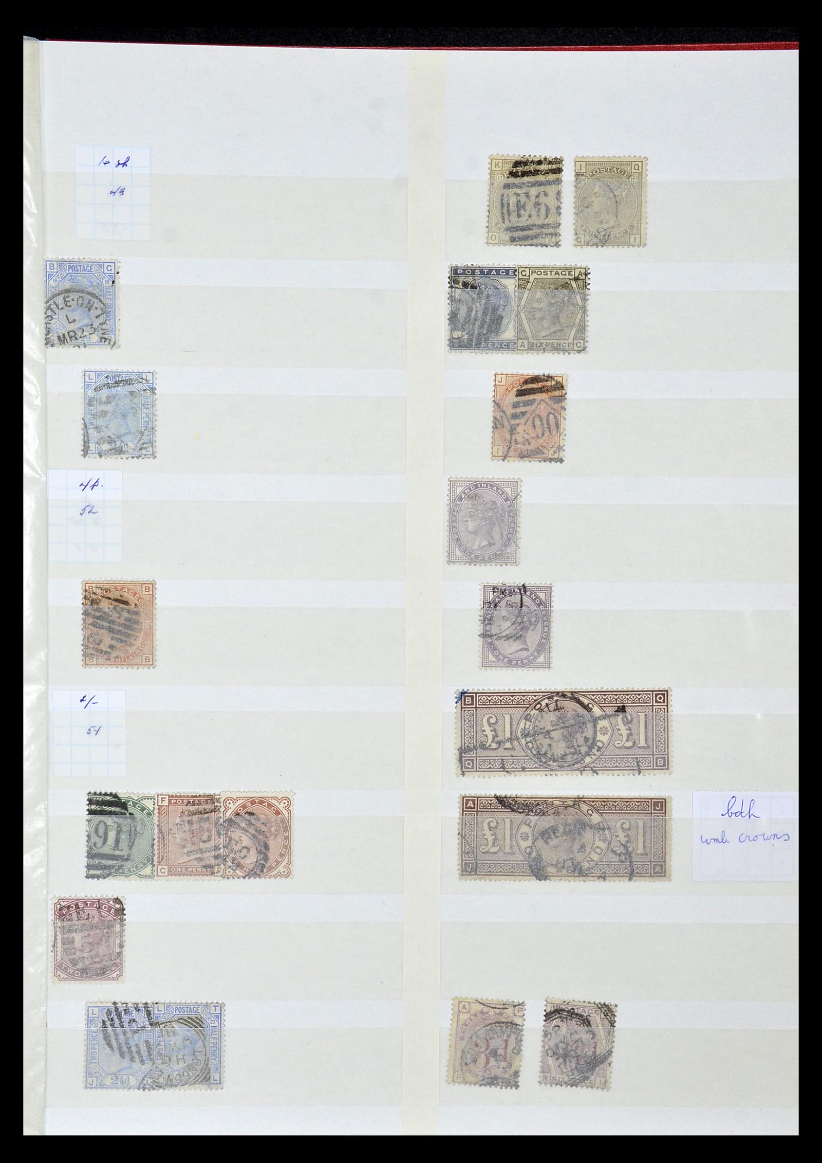 35010 009 - Postzegelverzameling 35010 Engeland 1840-1969.