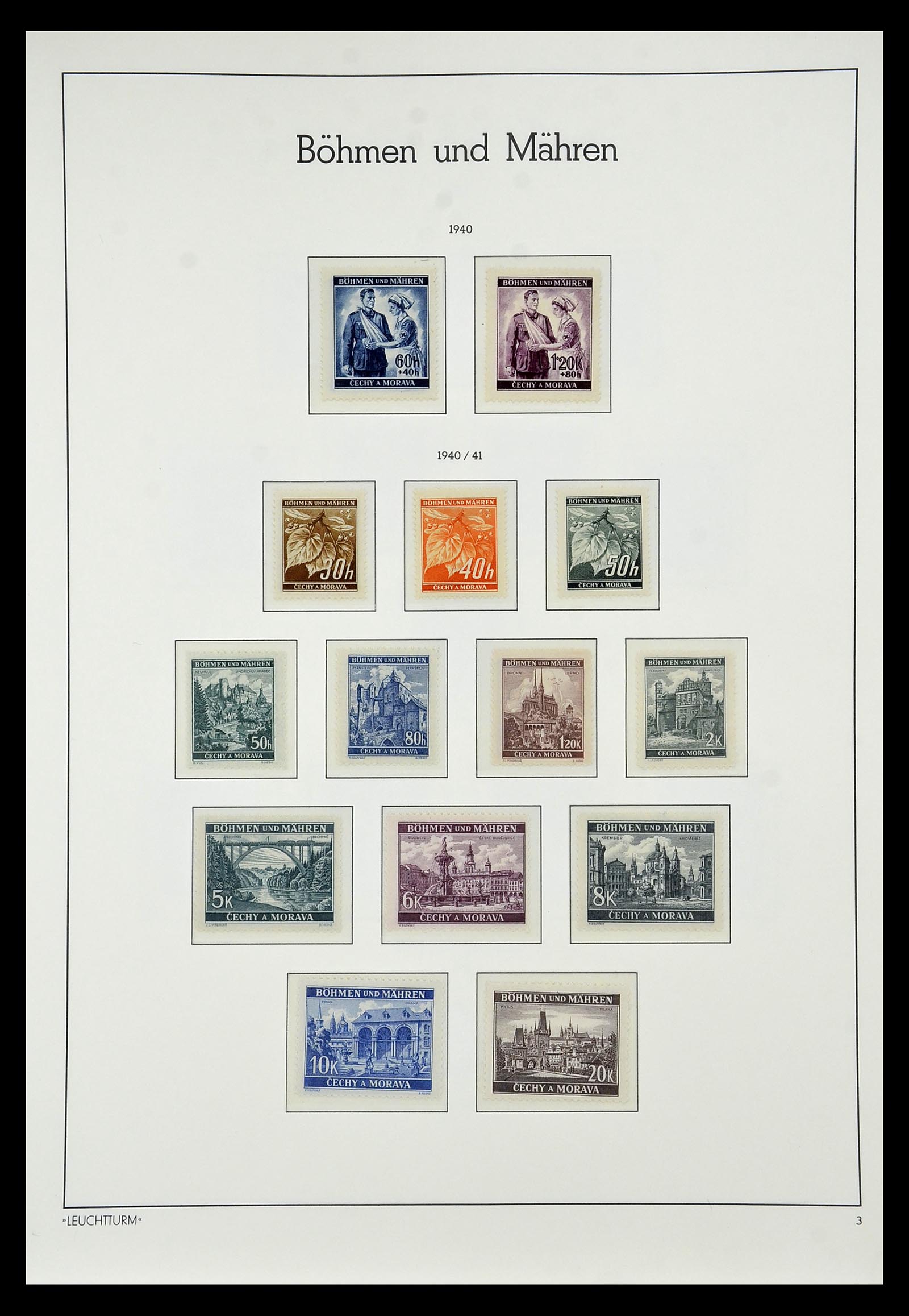 35017 017 - Stamp Collection 35017 German occupation WW II 1939-1945.
