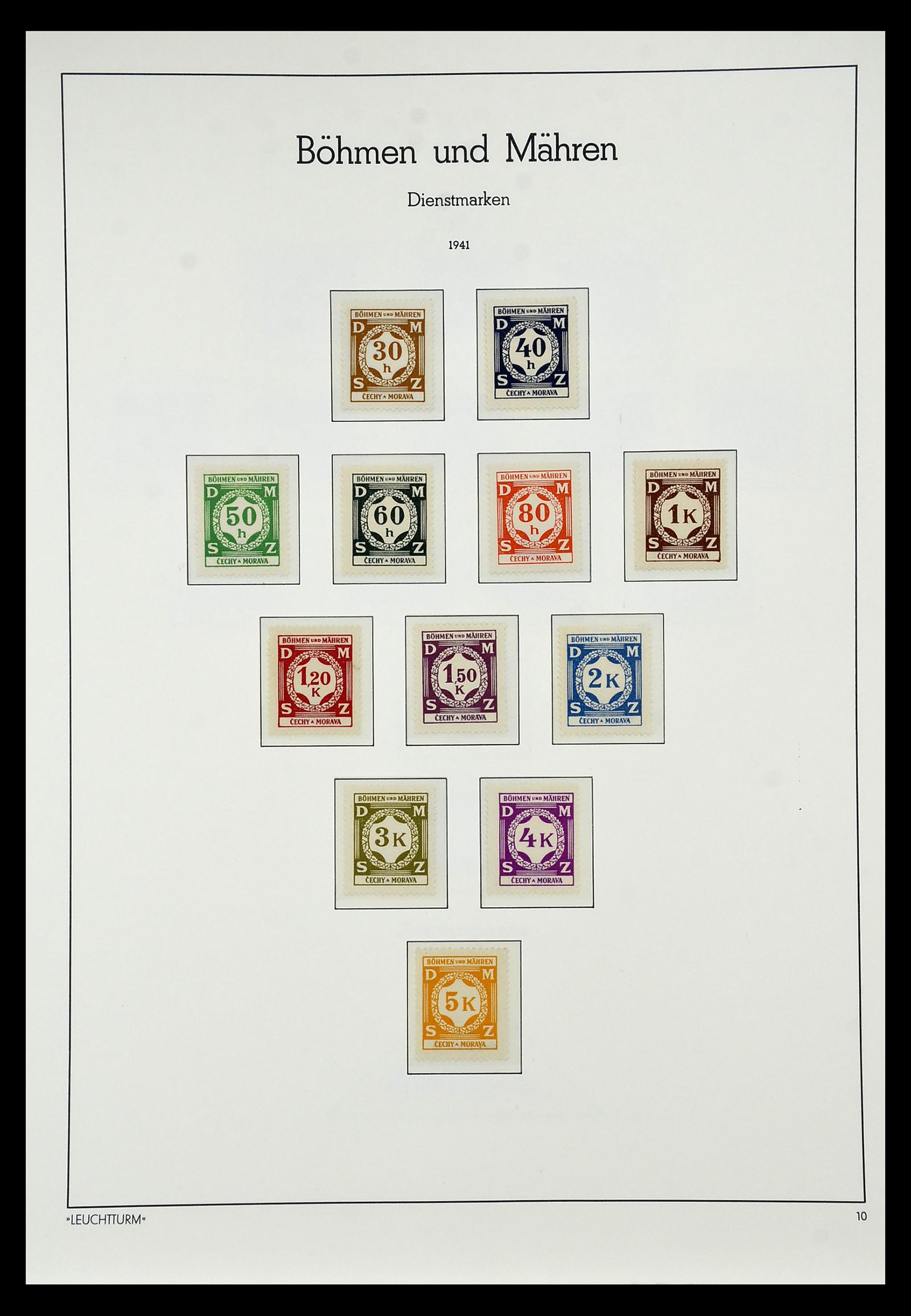 35017 025 - Postzegelverzameling 35017 Duitse bezetting WO II 1939-1945.