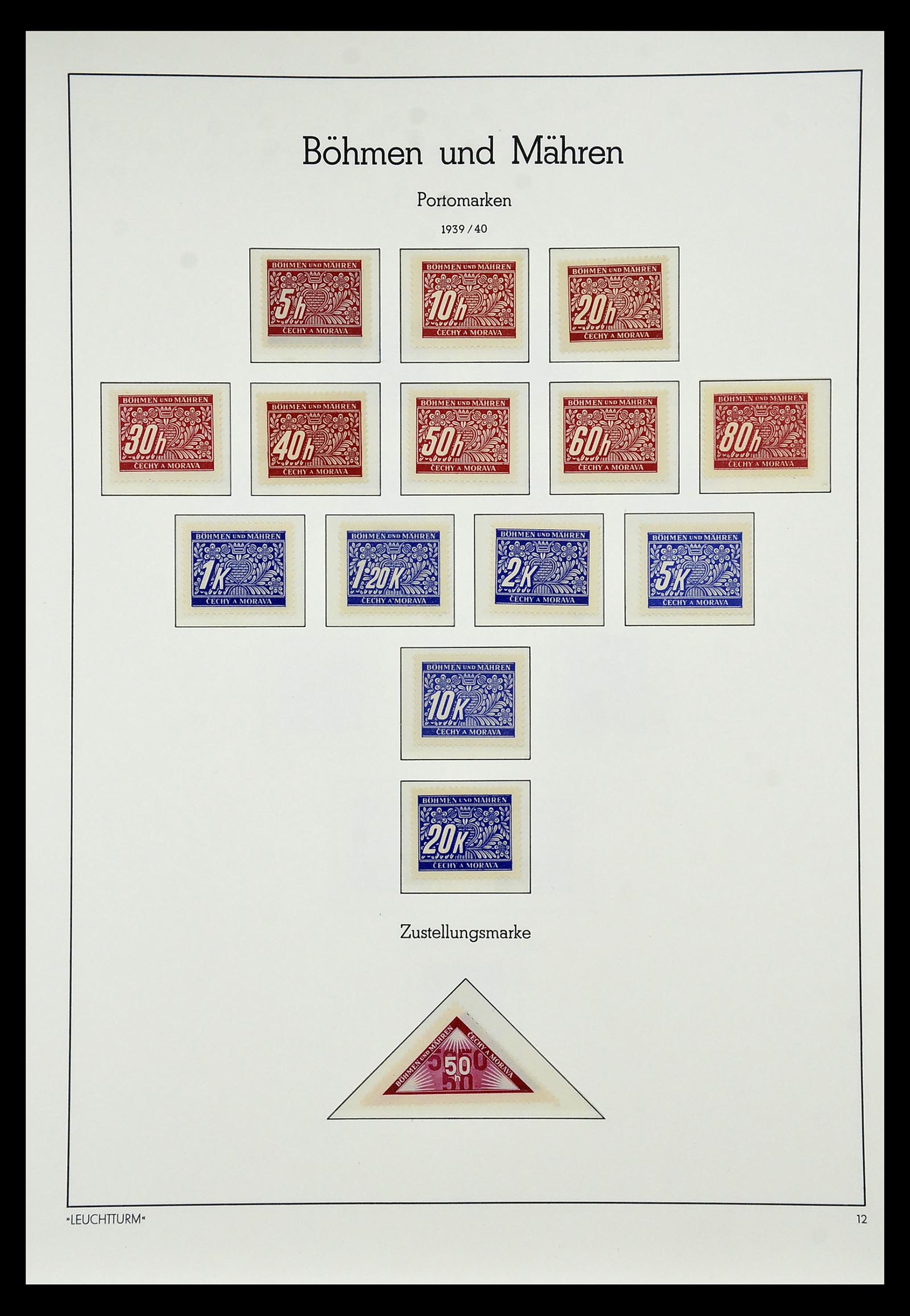 35017 026 - Postzegelverzameling 35017 Duitse bezetting WO II 1939-1945.