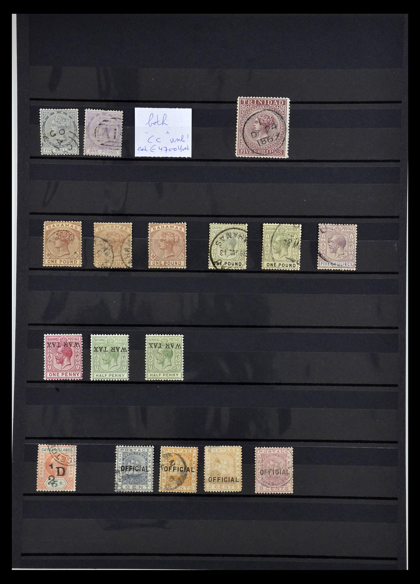 35020 001 - Postzegelverzameling 35020 Engelse koloniën 1867-1930.
