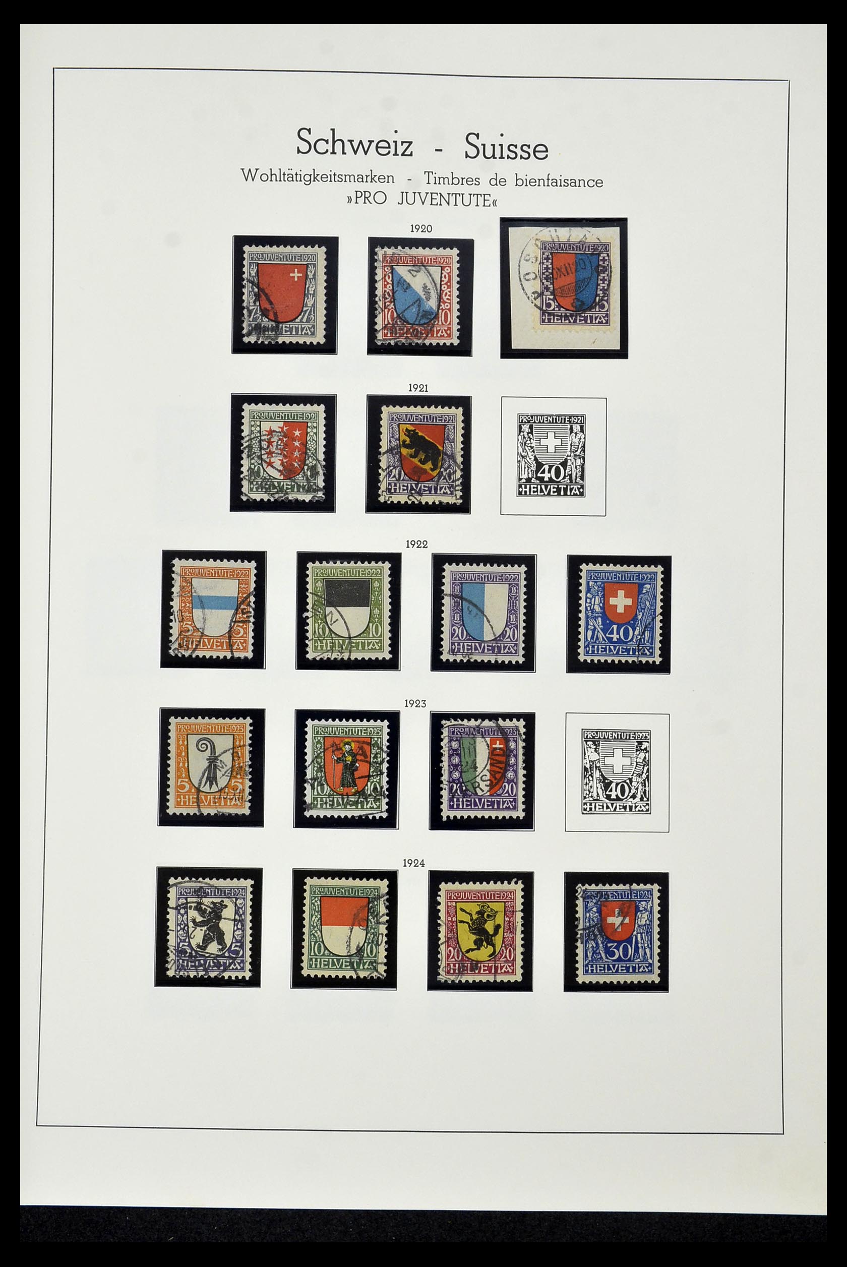 35022 023 - Stamp Collection 35022 Switzerland 1850-1989.