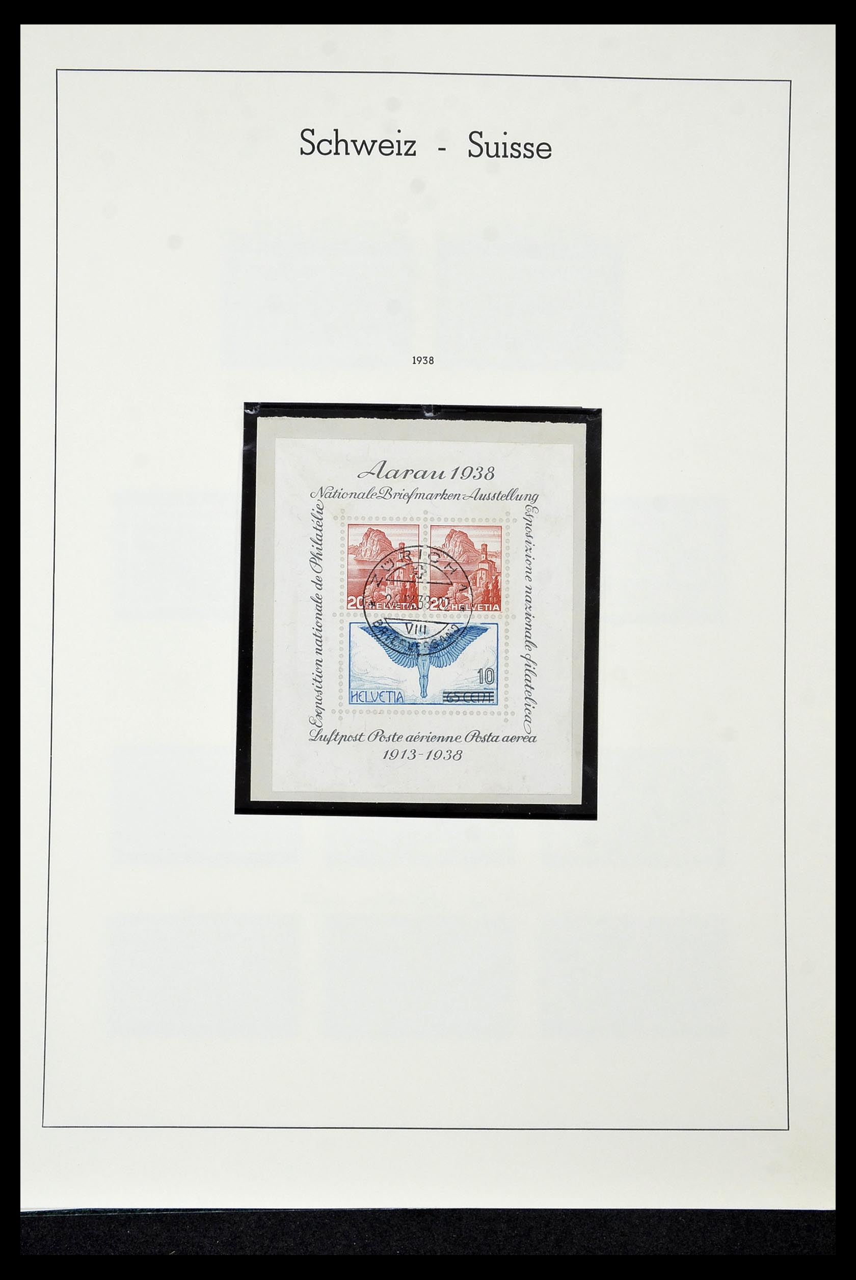 35022 040 - Stamp Collection 35022 Switzerland 1850-1989.