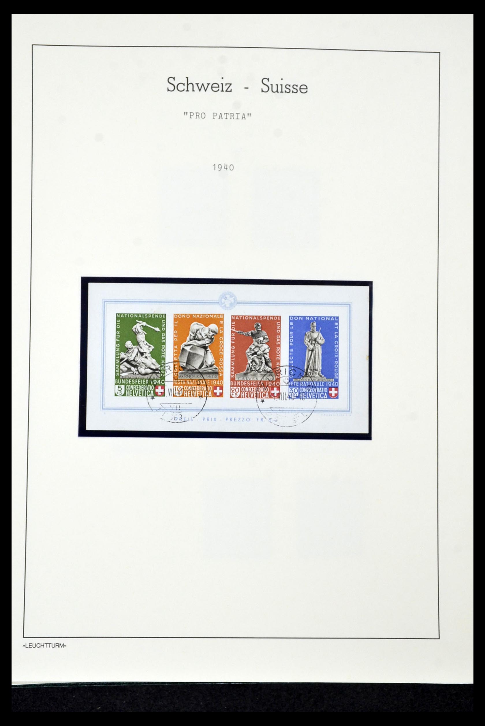 35022 046 - Stamp Collection 35022 Switzerland 1850-1989.