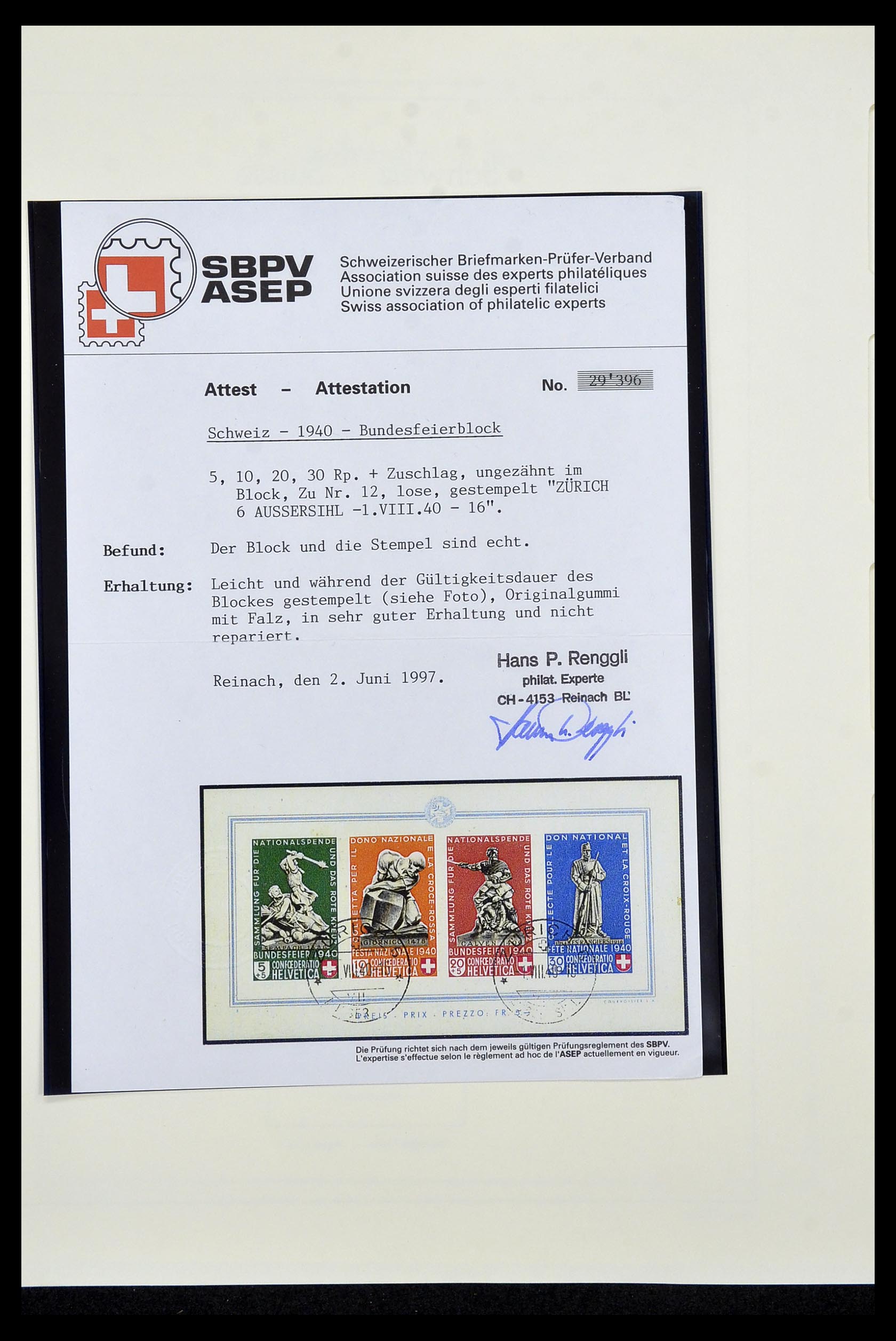 35022 047 - Stamp Collection 35022 Switzerland 1850-1989.