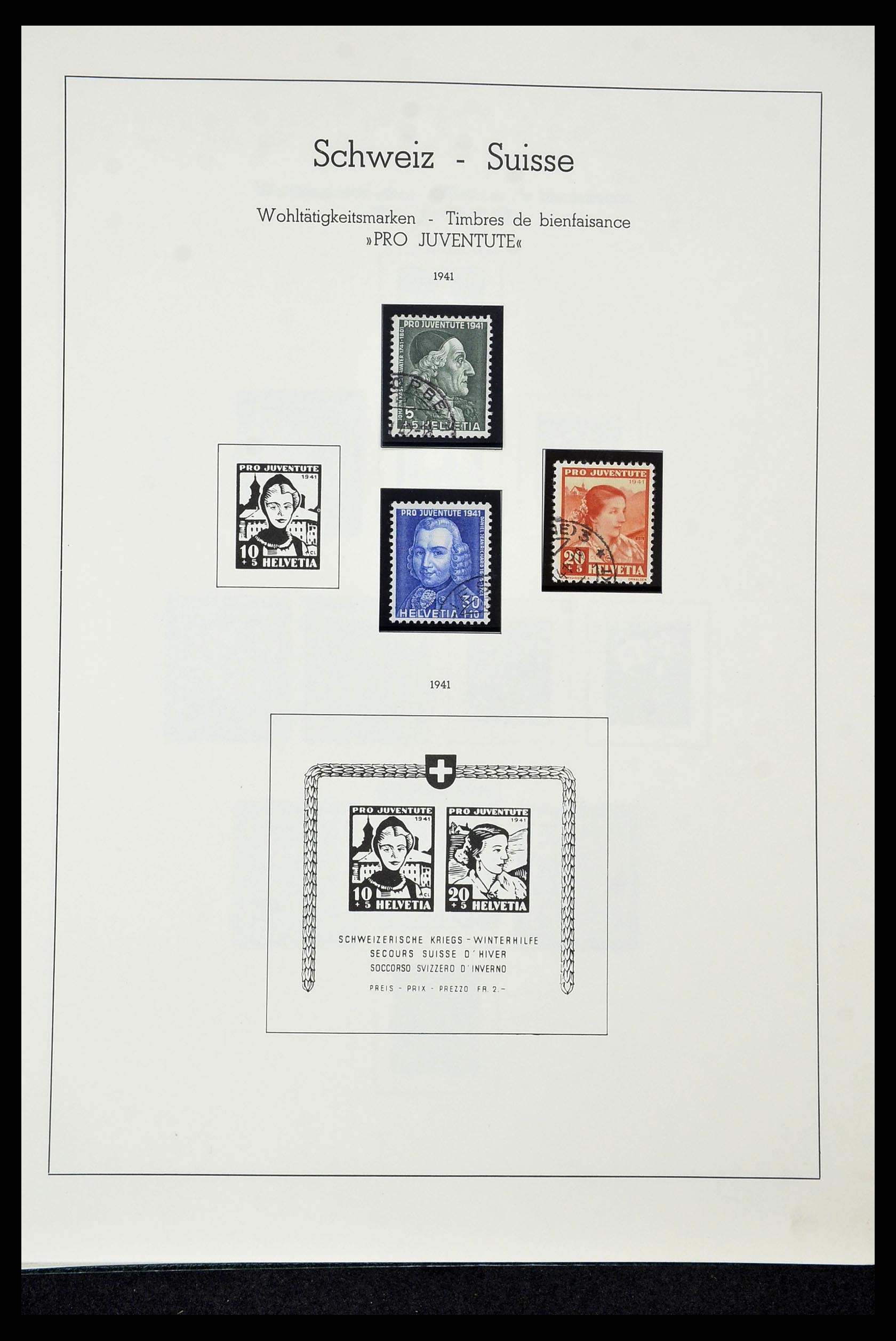 35022 049 - Stamp Collection 35022 Switzerland 1850-1989.