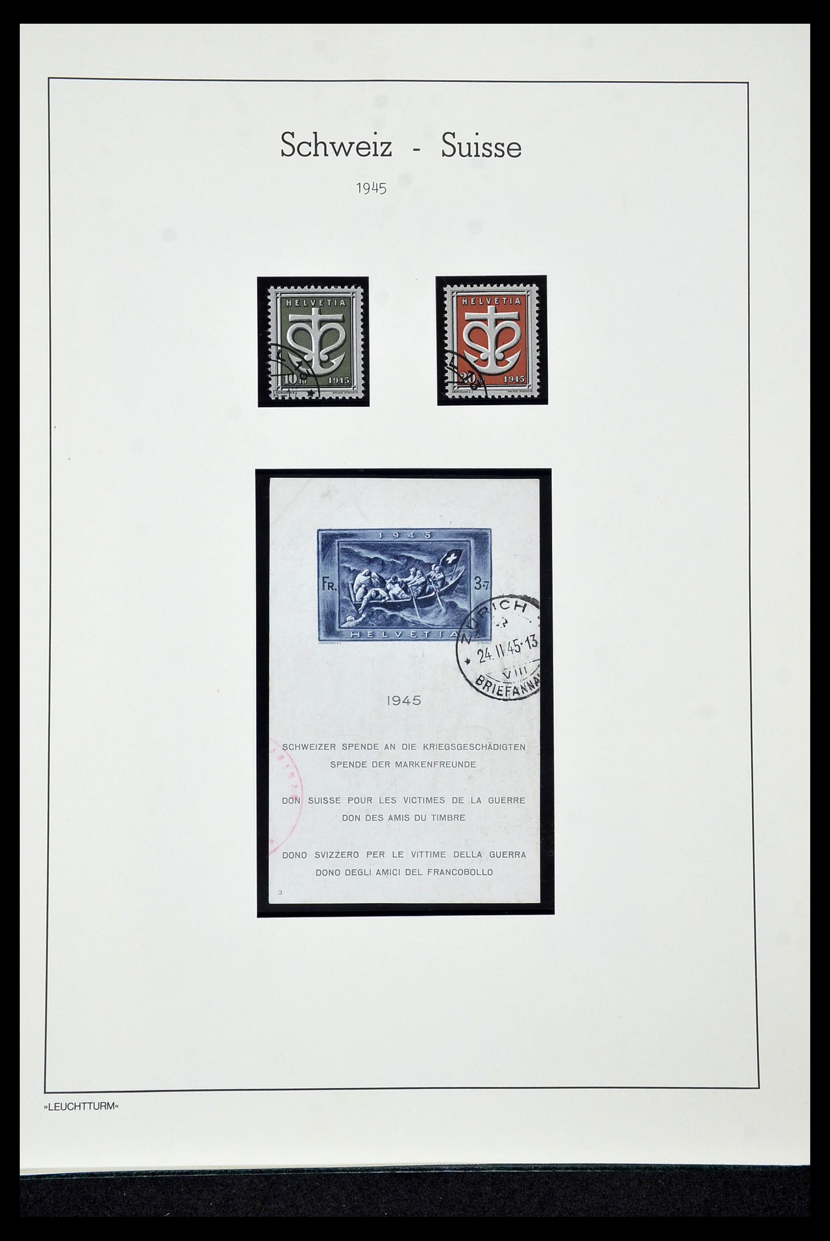35022 059 - Stamp Collection 35022 Switzerland 1850-1989.