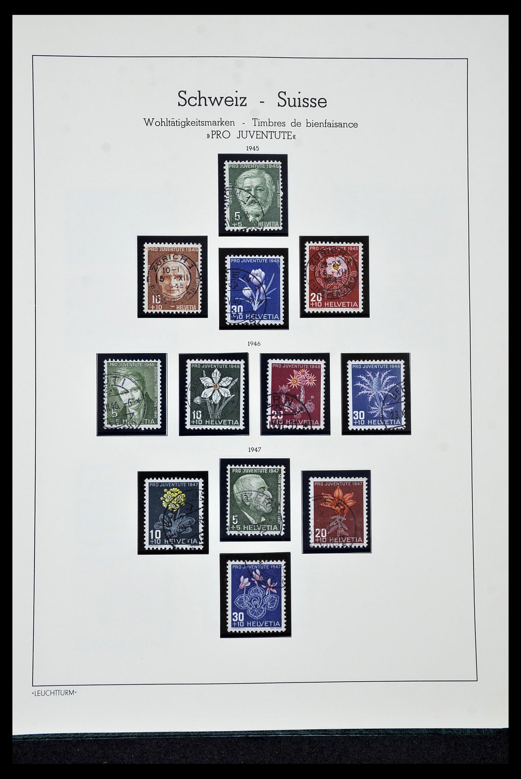 35022 065 - Stamp Collection 35022 Switzerland 1850-1989.