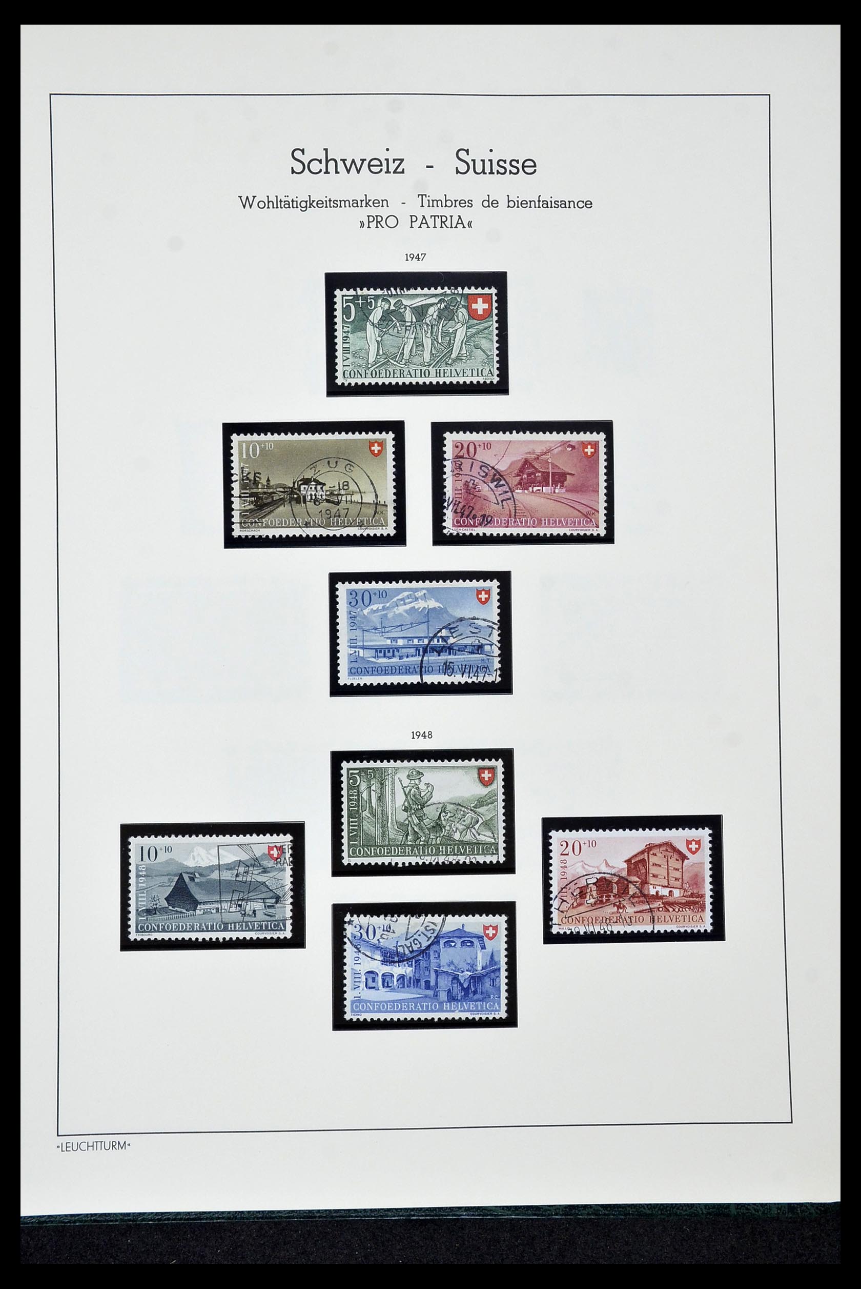 35022 066 - Stamp Collection 35022 Switzerland 1850-1989.
