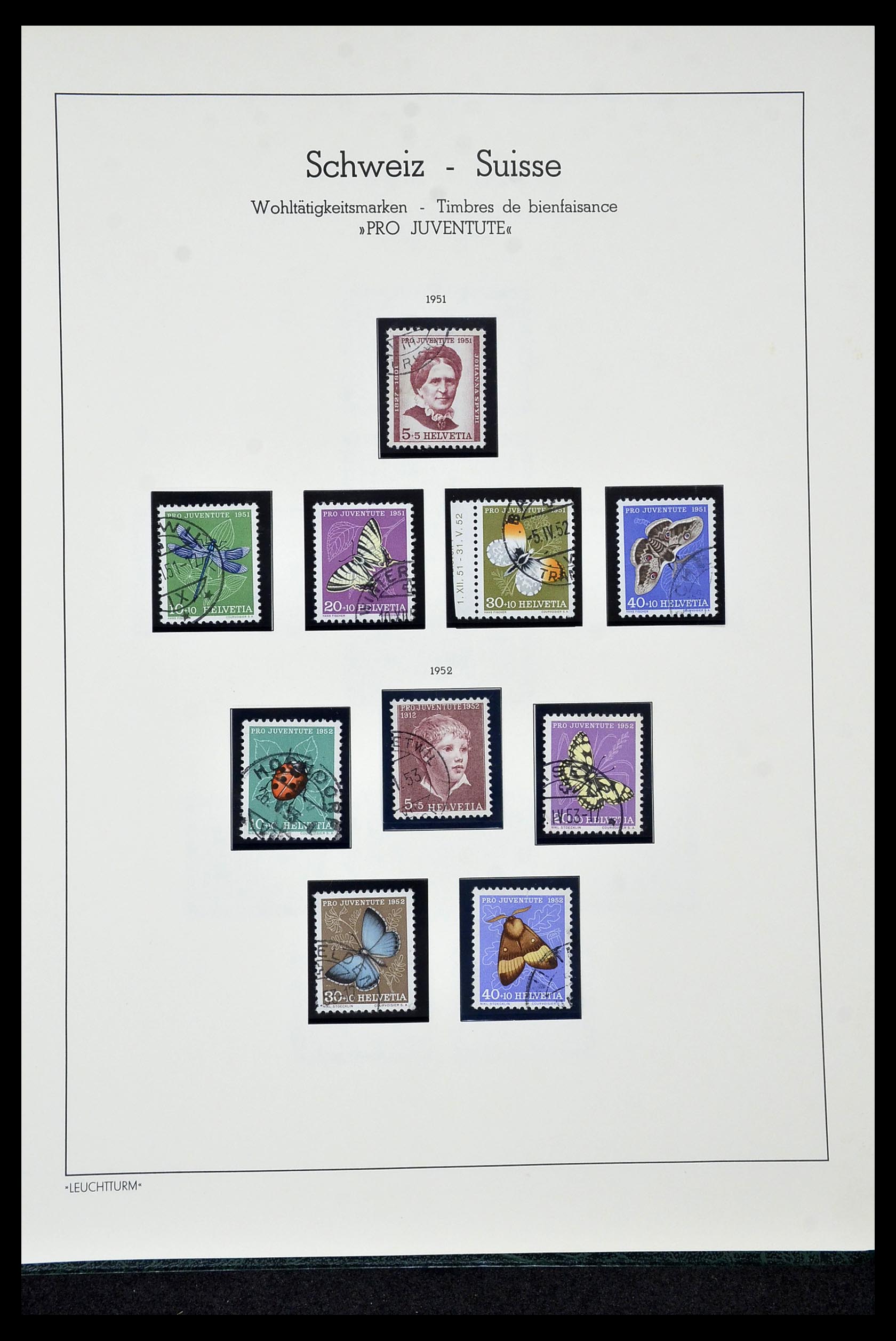 35022 072 - Stamp Collection 35022 Switzerland 1850-1989.