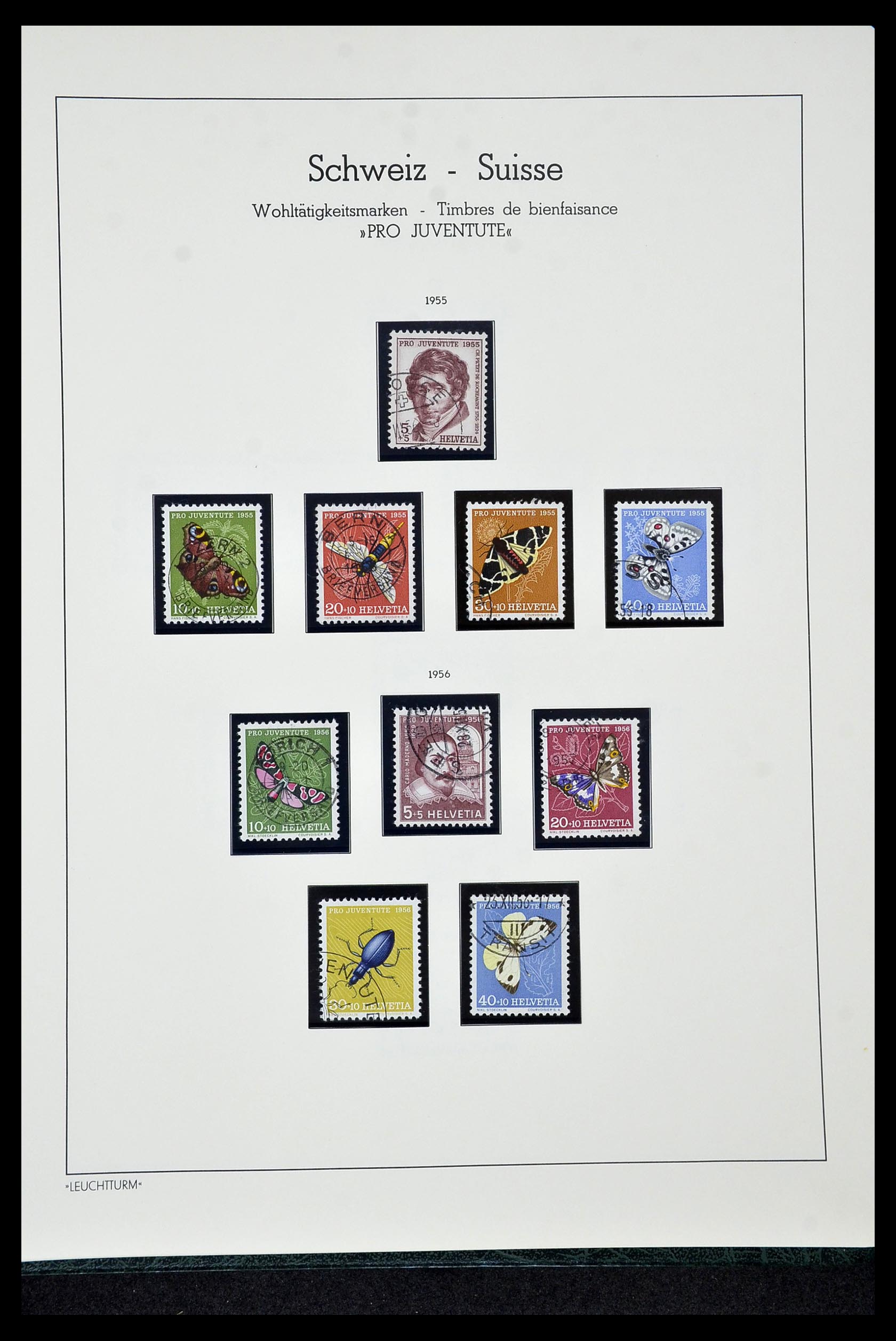 35022 078 - Stamp Collection 35022 Switzerland 1850-1989.