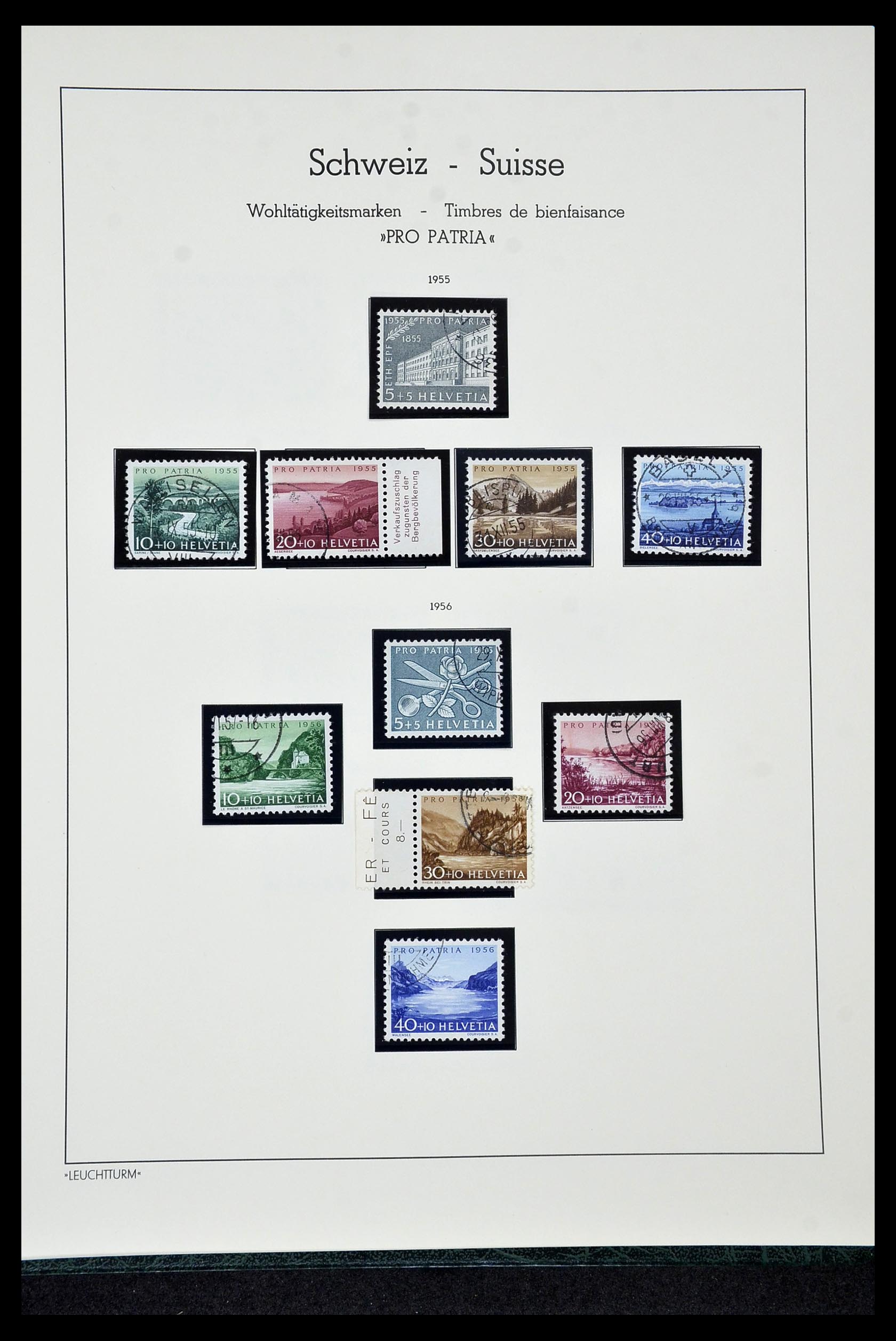 35022 079 - Stamp Collection 35022 Switzerland 1850-1989.