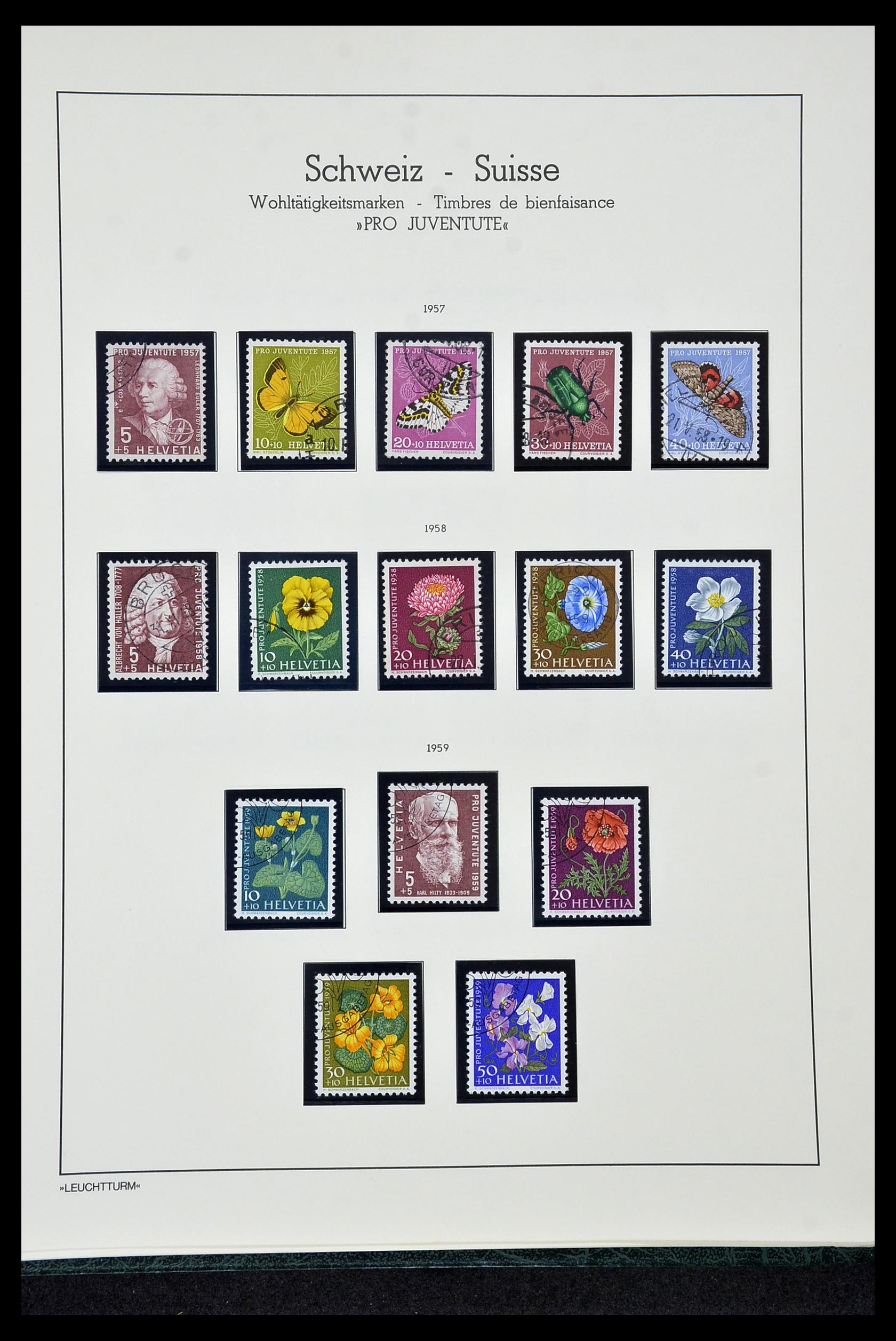 35022 083 - Stamp Collection 35022 Switzerland 1850-1989.