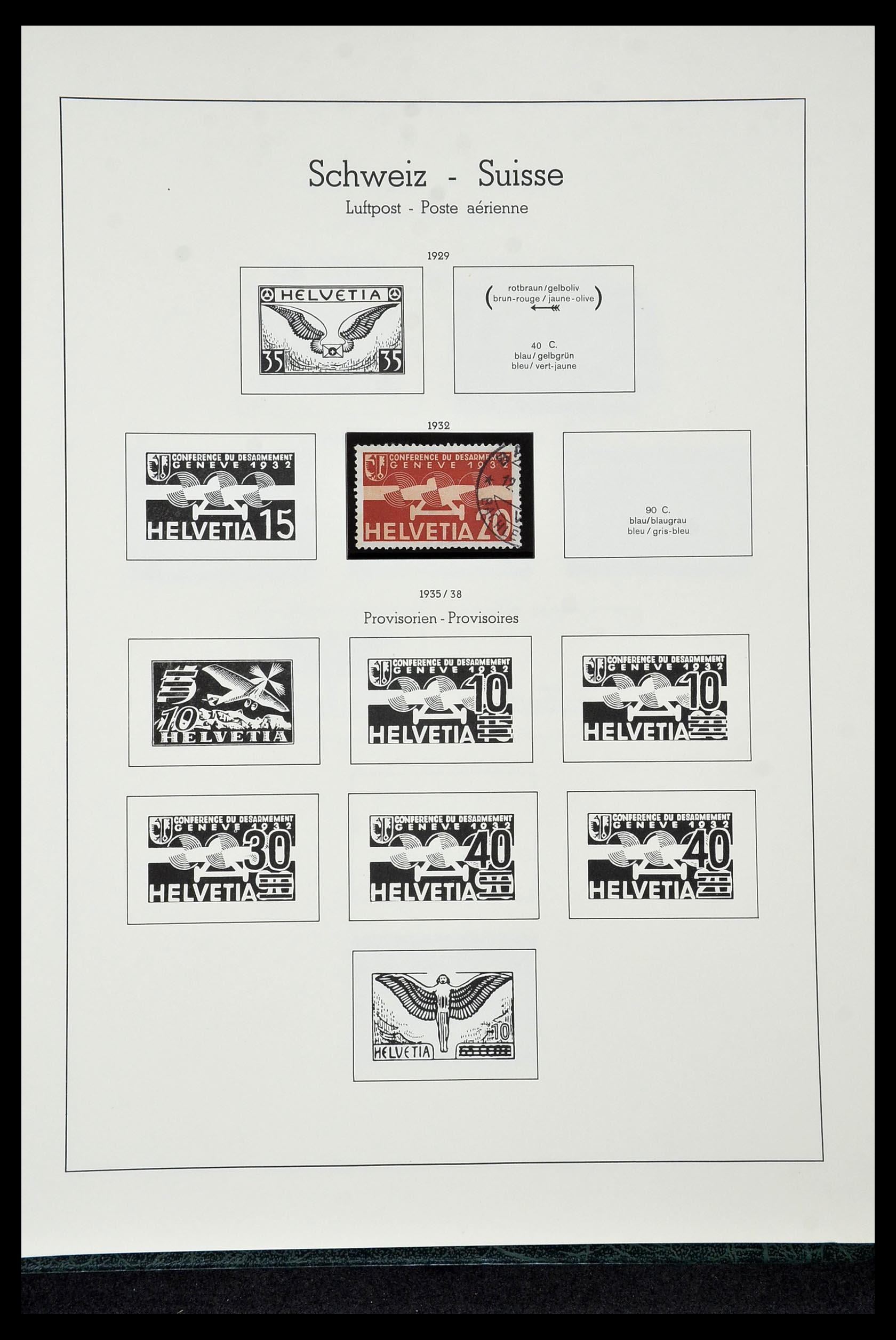 35022 085 - Stamp Collection 35022 Switzerland 1850-1989.