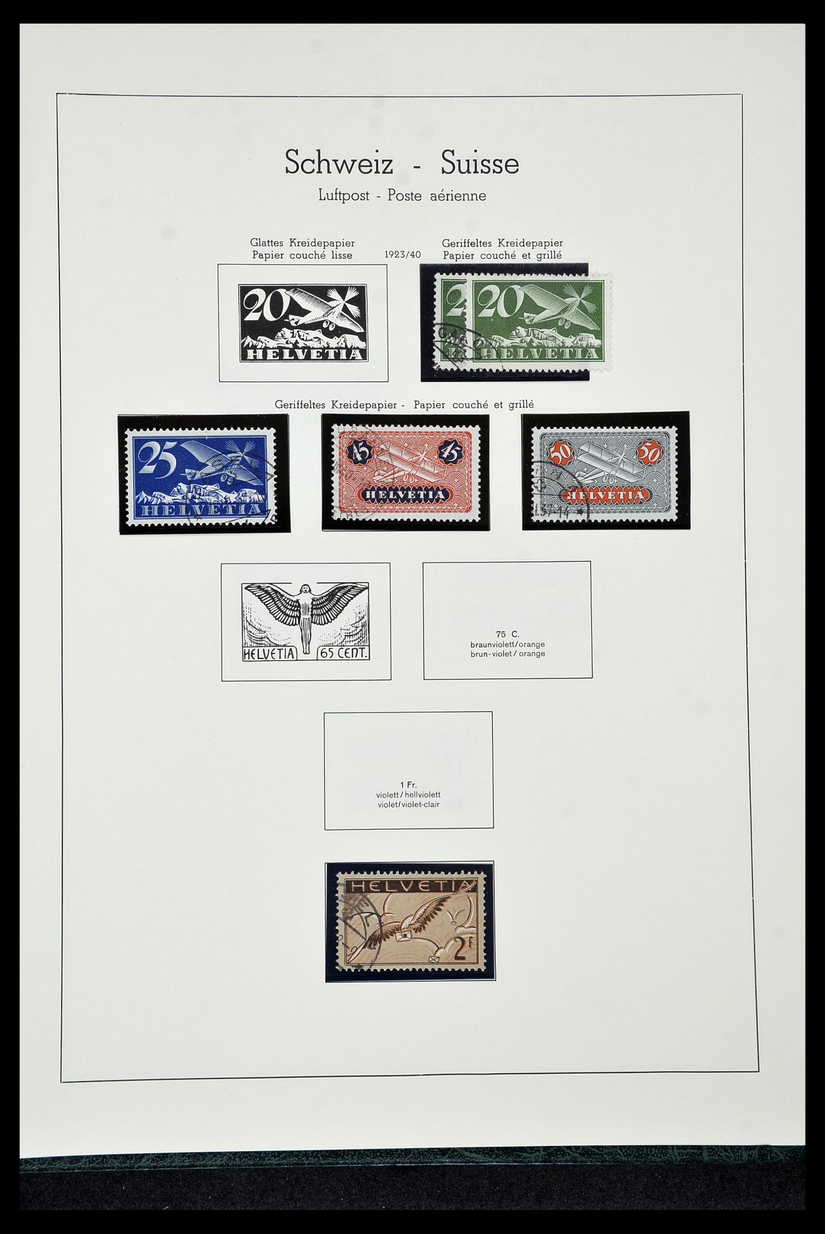 35022 086 - Stamp Collection 35022 Switzerland 1850-1989.