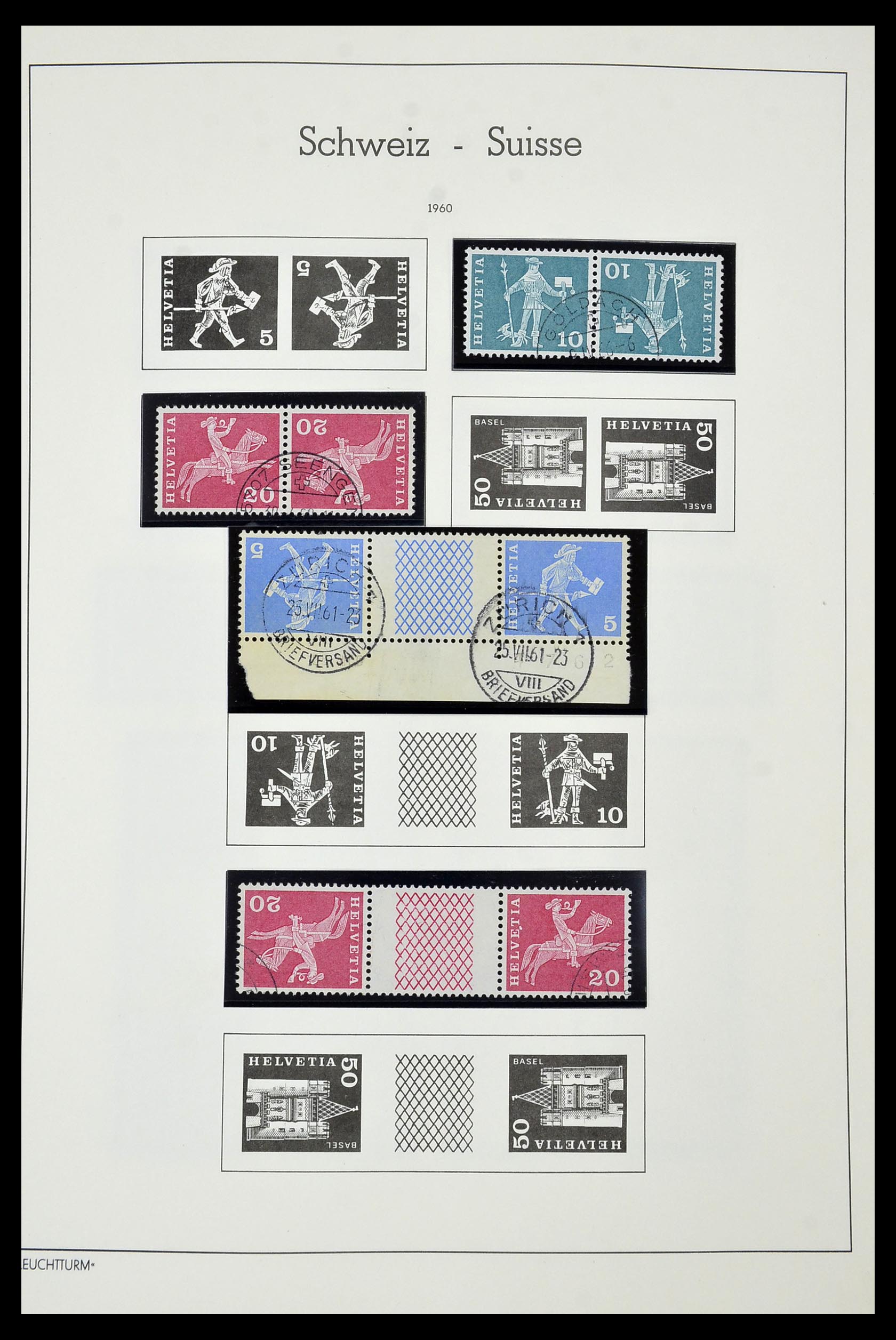 35022 093 - Stamp Collection 35022 Switzerland 1850-1989.