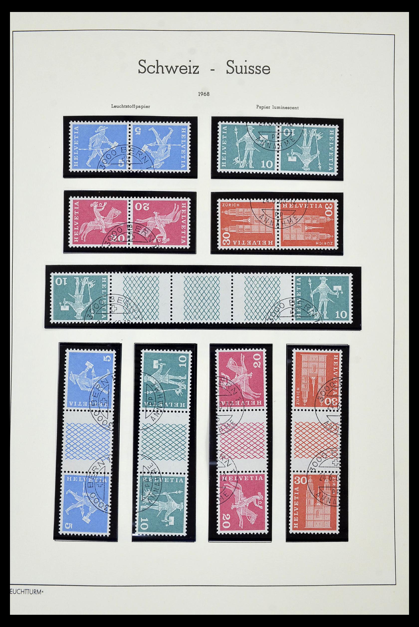 35022 094 - Stamp Collection 35022 Switzerland 1850-1989.