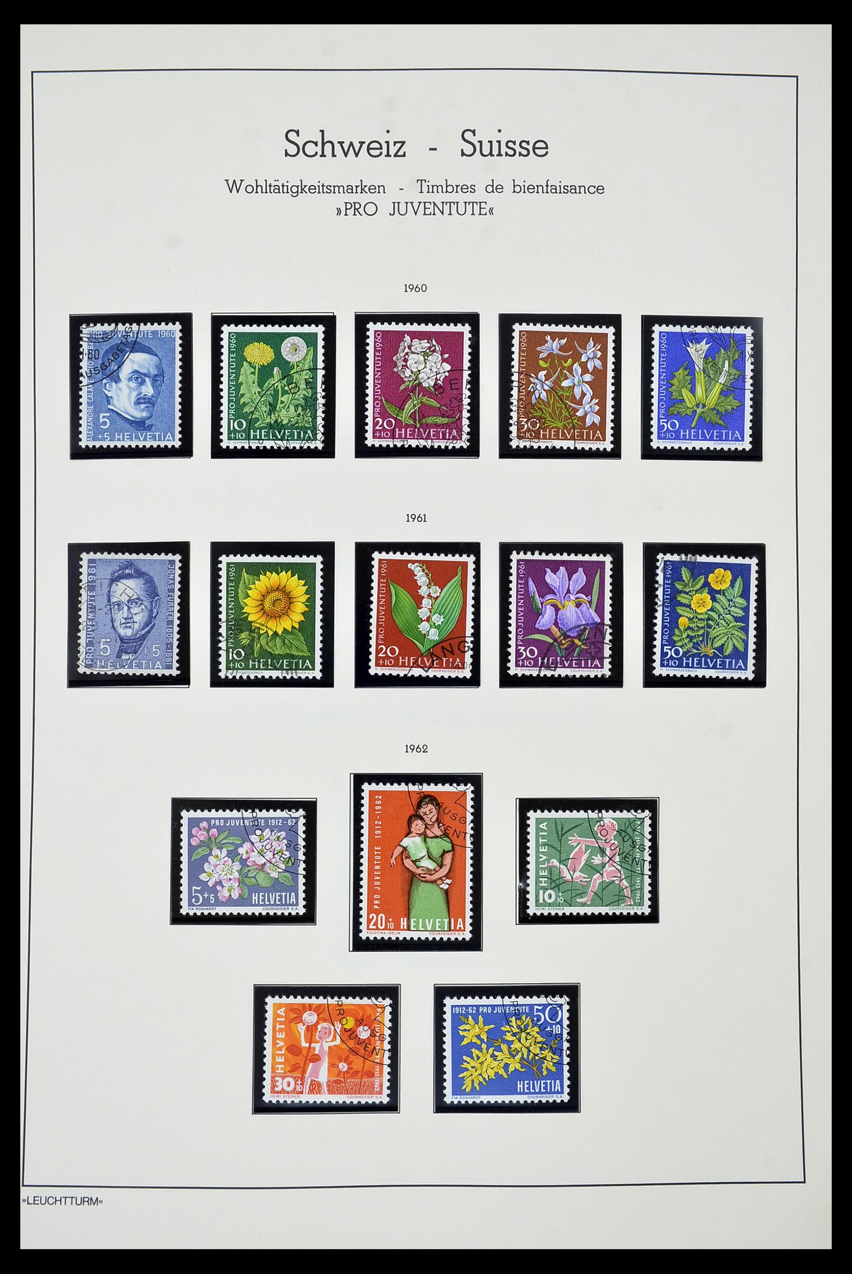 35022 099 - Stamp Collection 35022 Switzerland 1850-1989.