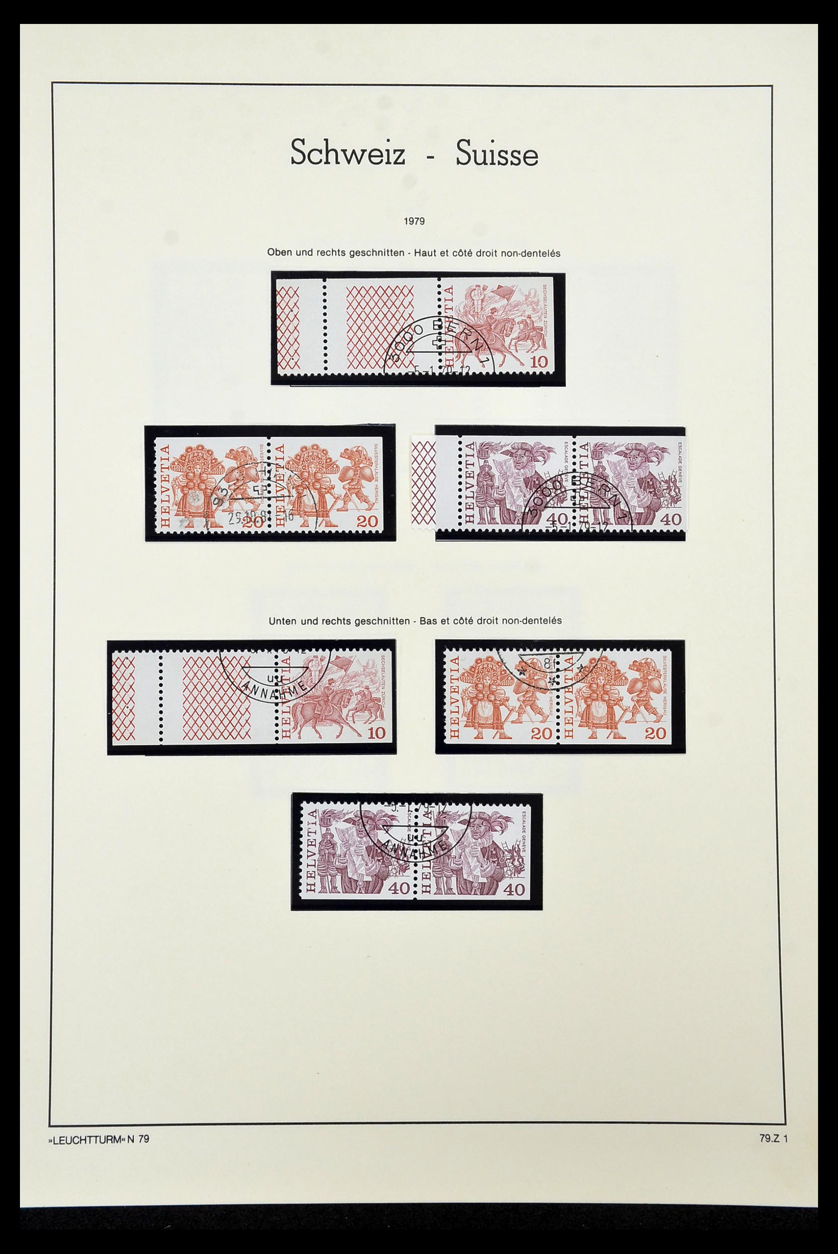 35022 164 - Stamp Collection 35022 Switzerland 1850-1989.