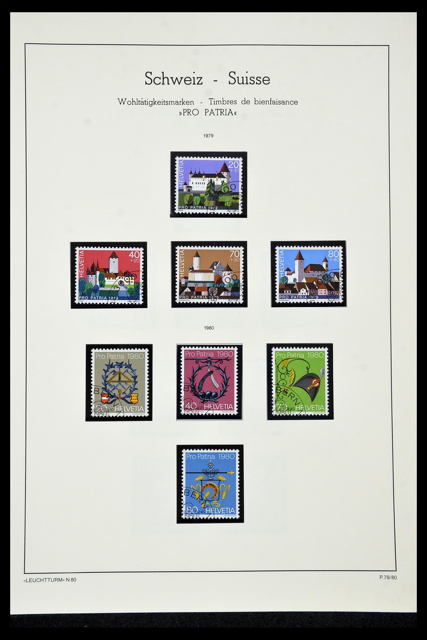 35022 170 - Stamp Collection 35022 Switzerland 1850-1989.