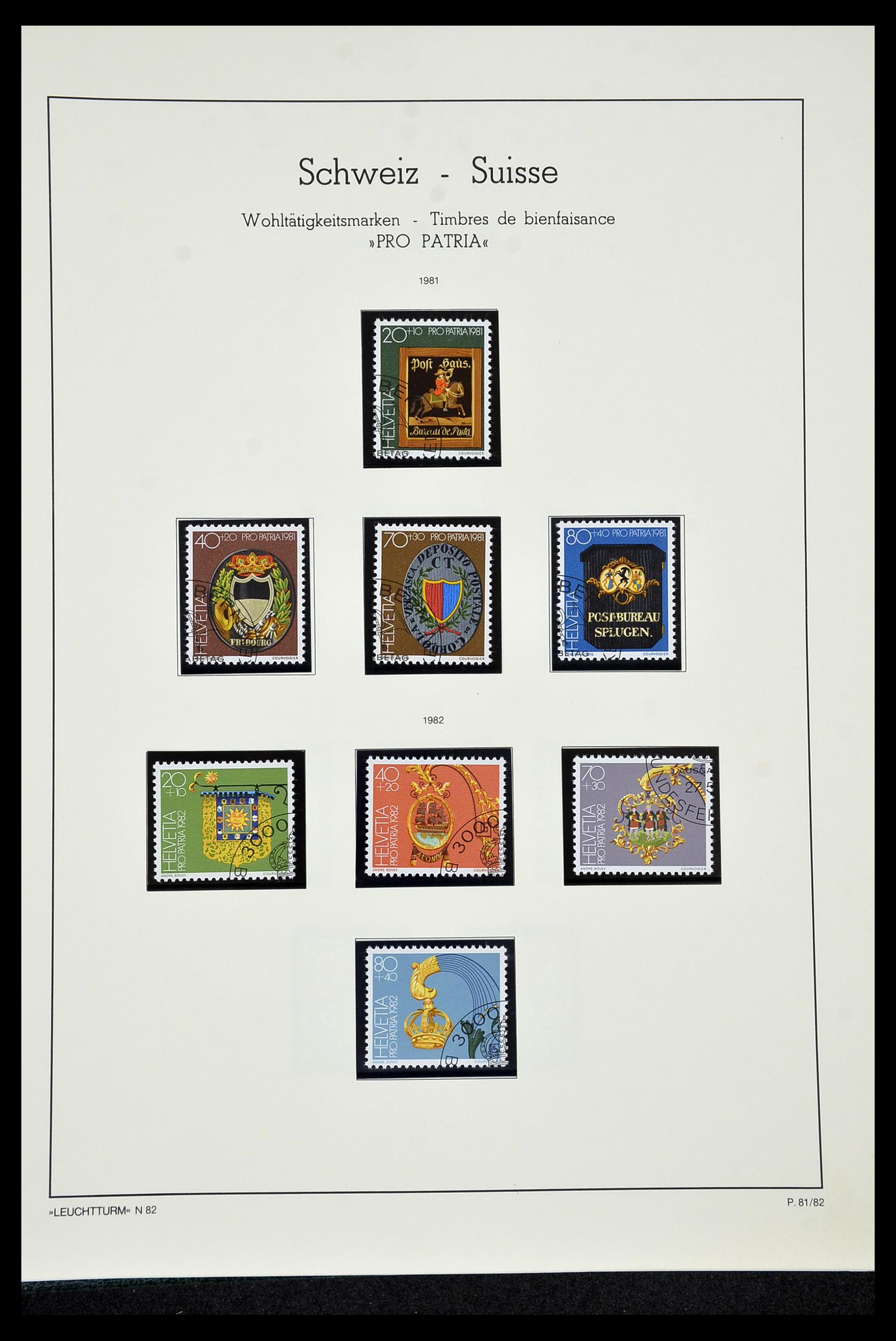 35022 183 - Stamp Collection 35022 Switzerland 1850-1989.