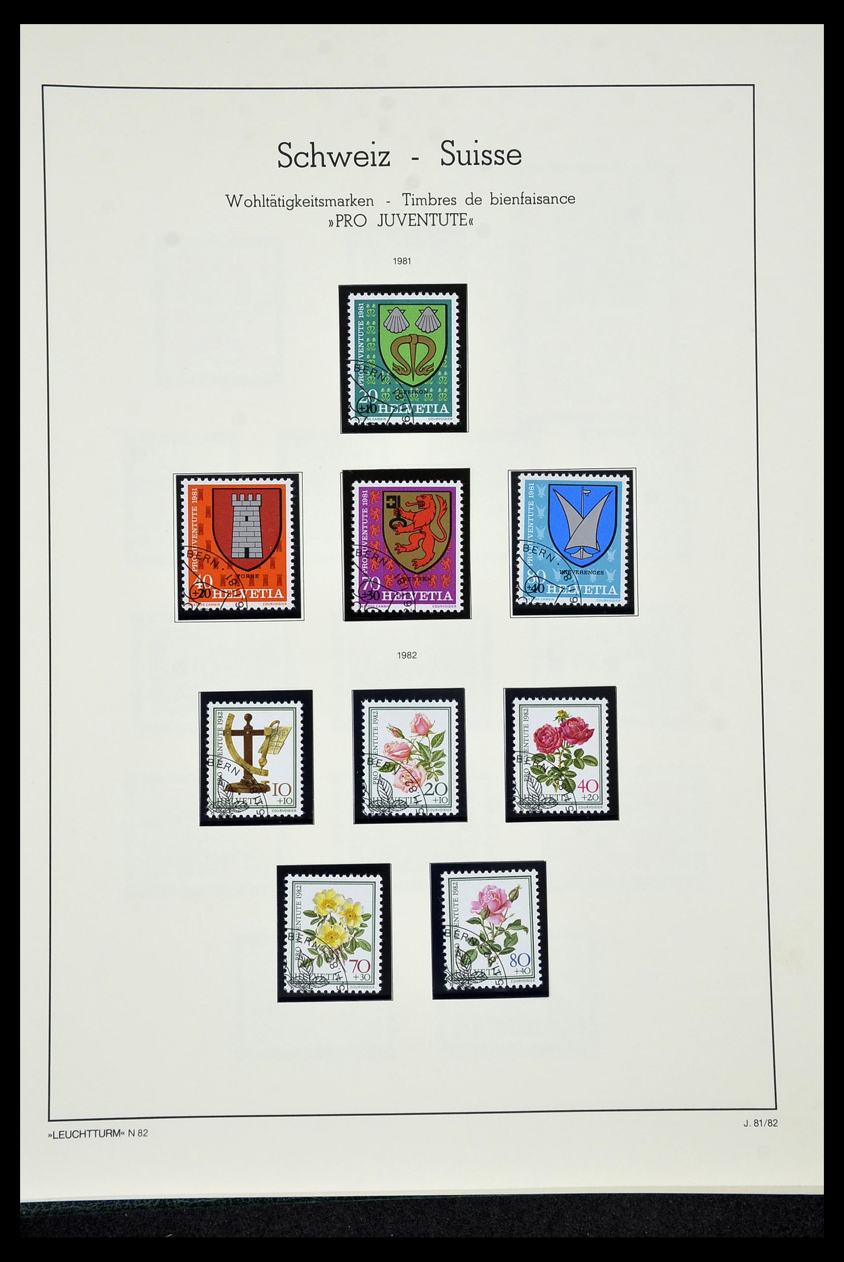 35022 184 - Stamp Collection 35022 Switzerland 1850-1989.
