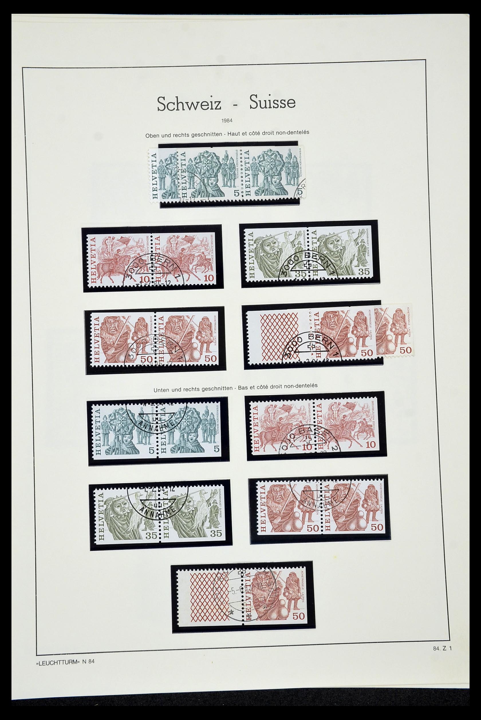 35022 188 - Stamp Collection 35022 Switzerland 1850-1989.