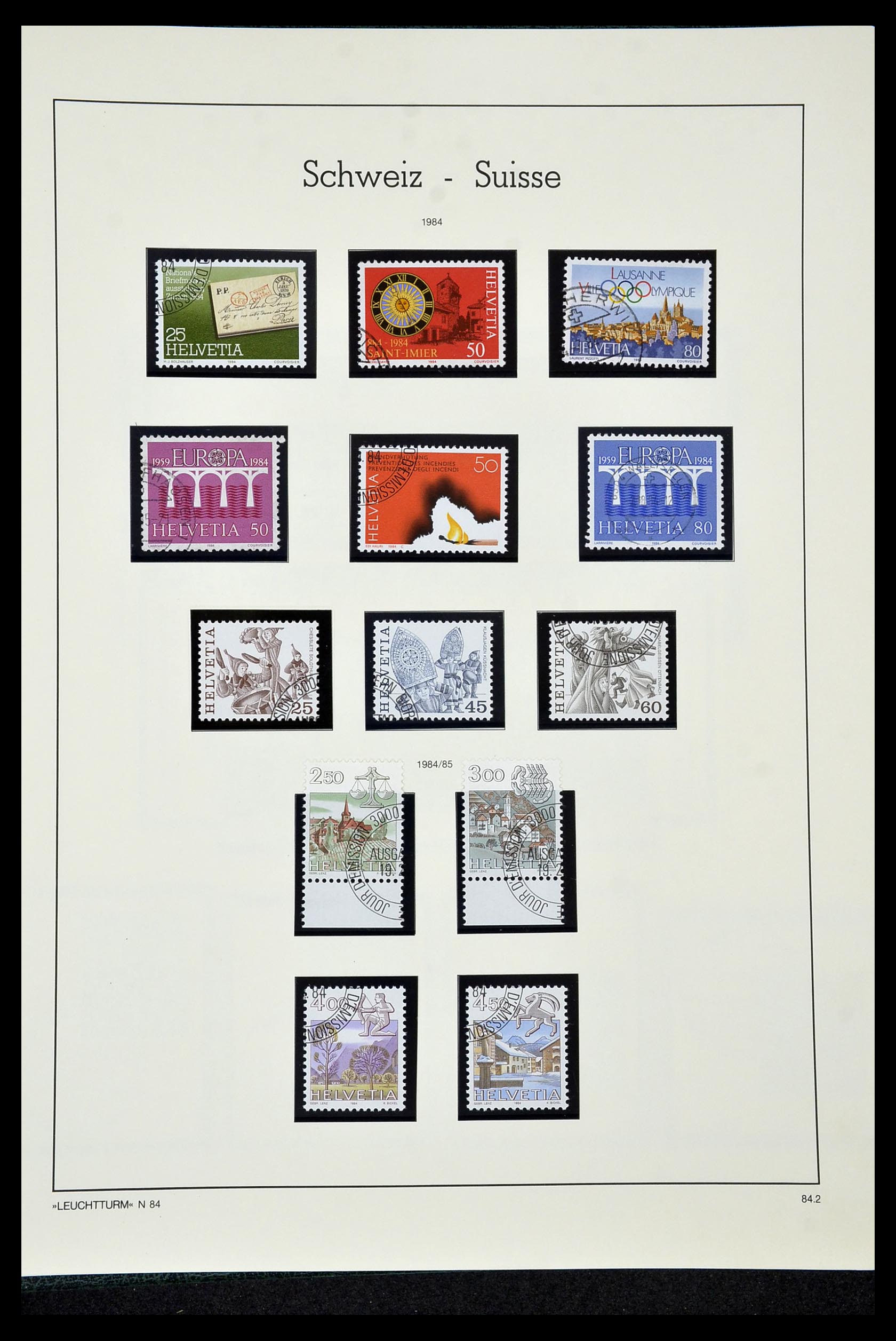 35022 190 - Stamp Collection 35022 Switzerland 1850-1989.