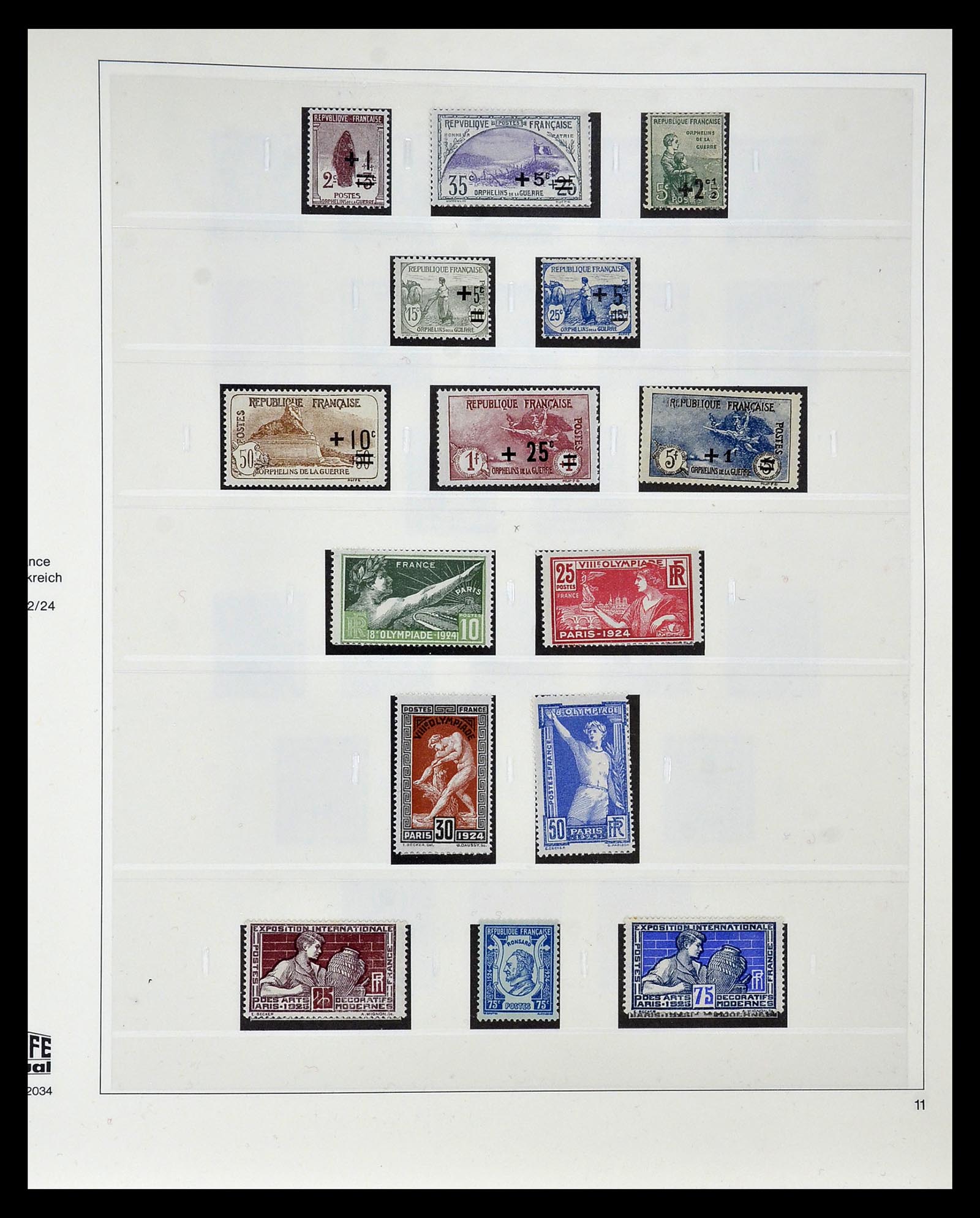 35025 011 - Stamp Collection 35025 France 1849-2007.