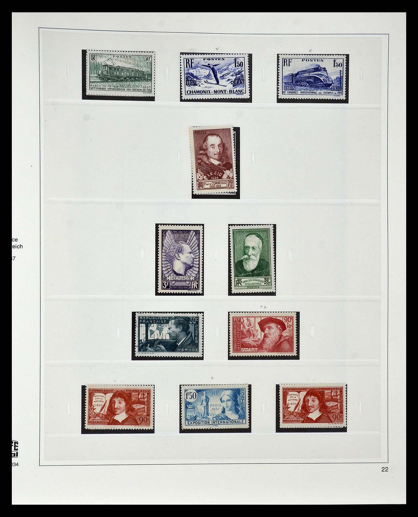 35025 020 - Postzegelverzameling 35025 Frankrijk 1849-2007.
