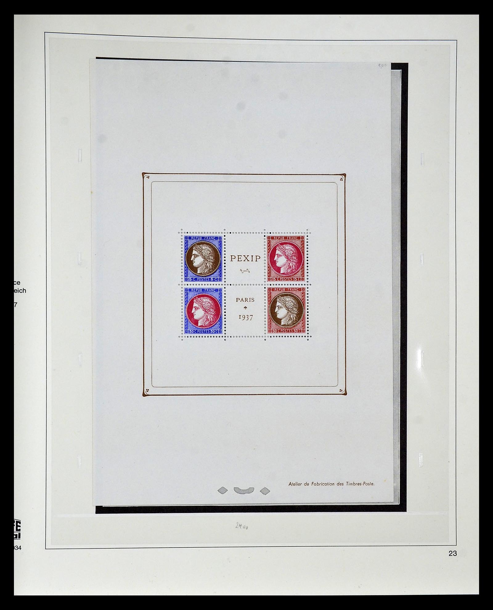 35025 021 - Postzegelverzameling 35025 Frankrijk 1849-2007.
