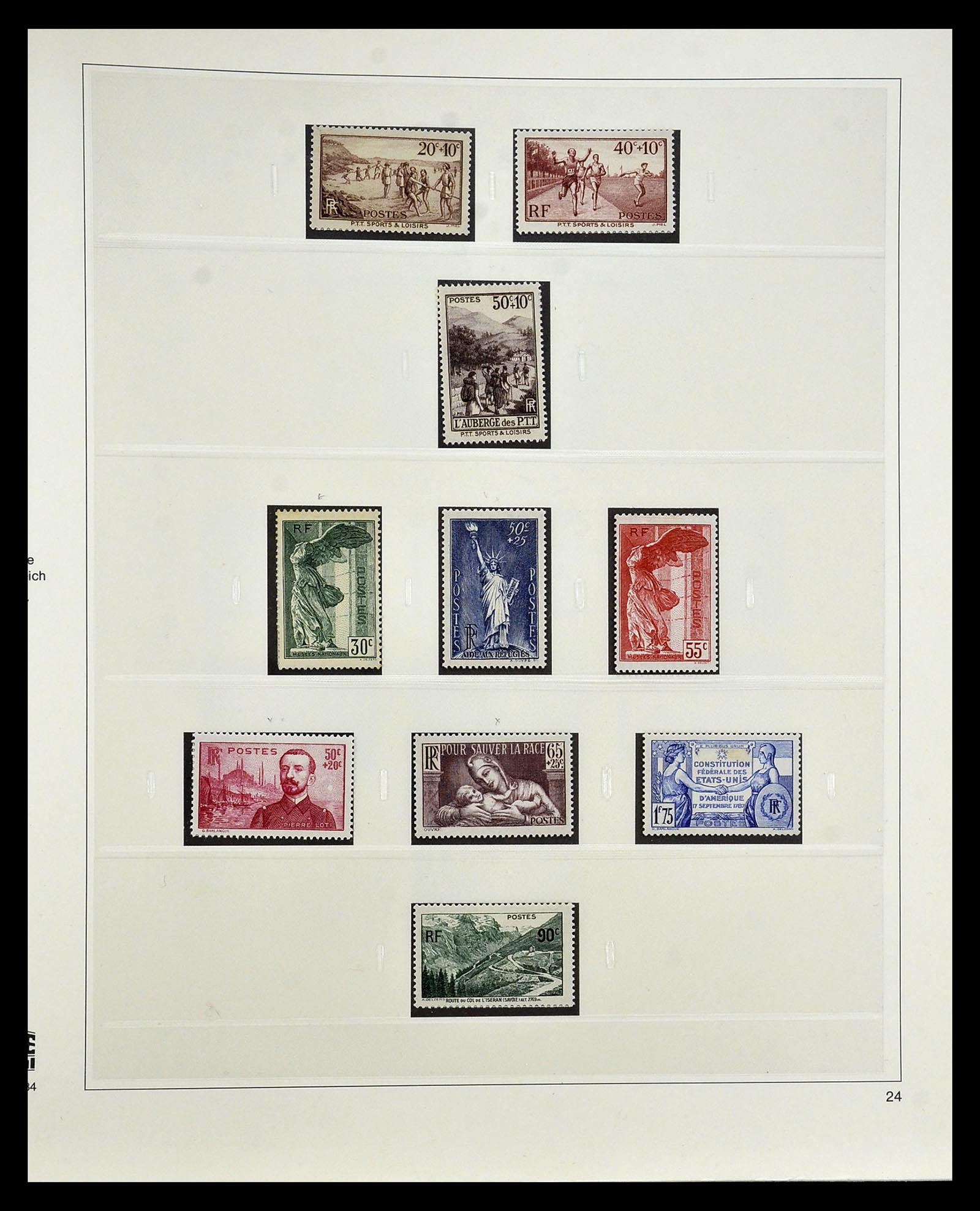 35025 022 - Postzegelverzameling 35025 Frankrijk 1849-2007.