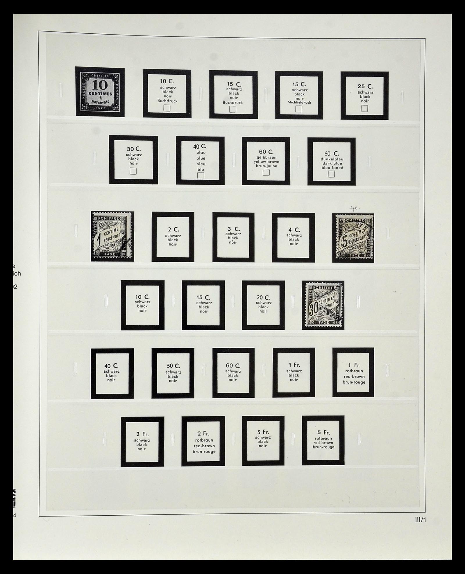 35025 025 - Postzegelverzameling 35025 Frankrijk 1849-2007.