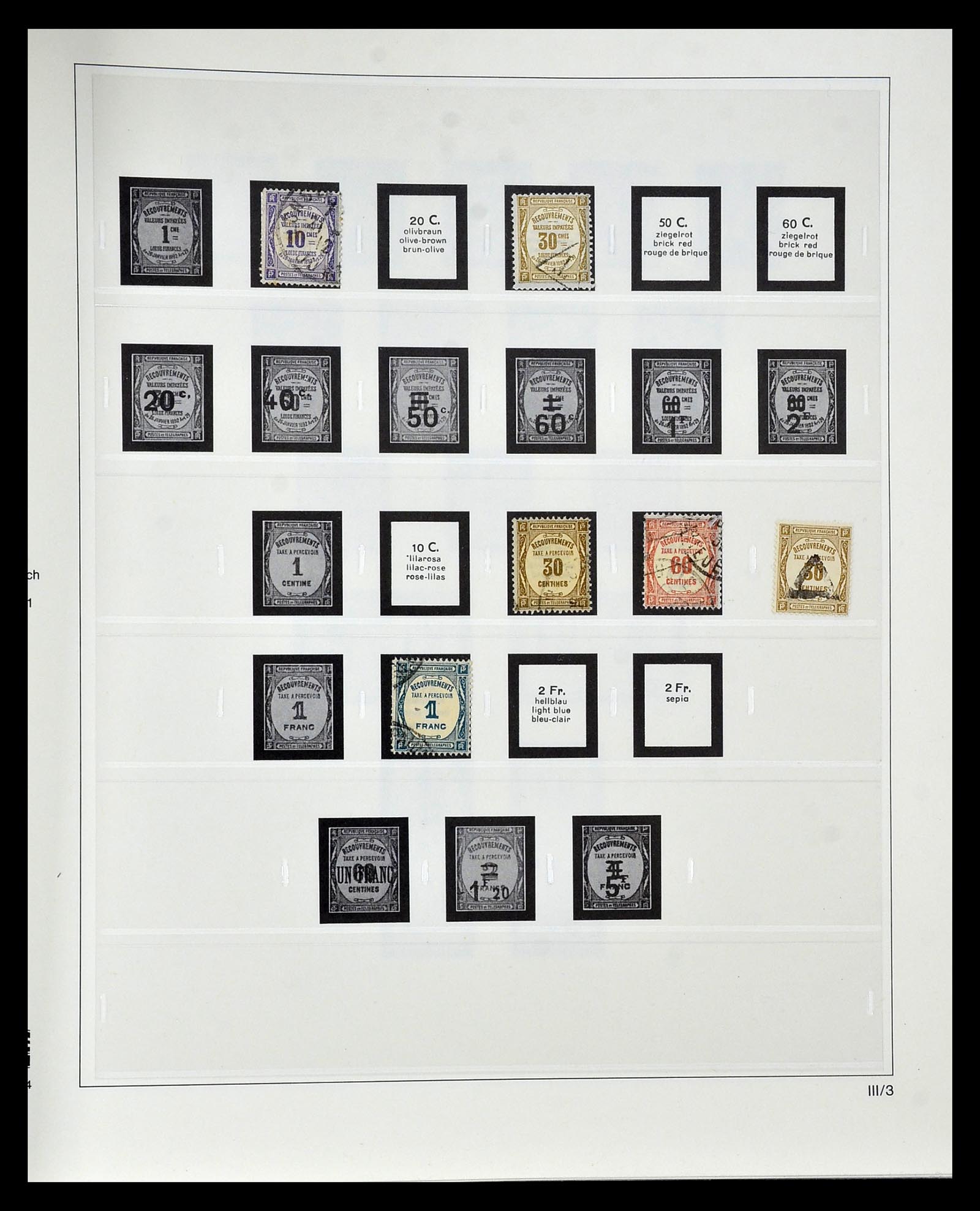 35025 027 - Postzegelverzameling 35025 Frankrijk 1849-2007.