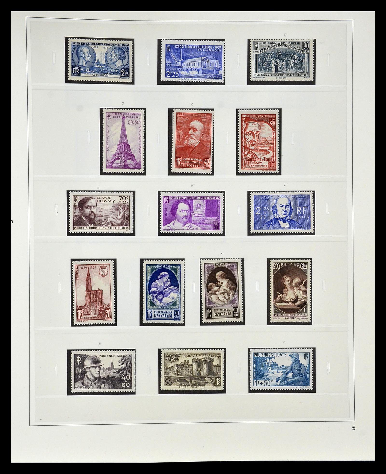 35025 033 - Postzegelverzameling 35025 Frankrijk 1849-2007.