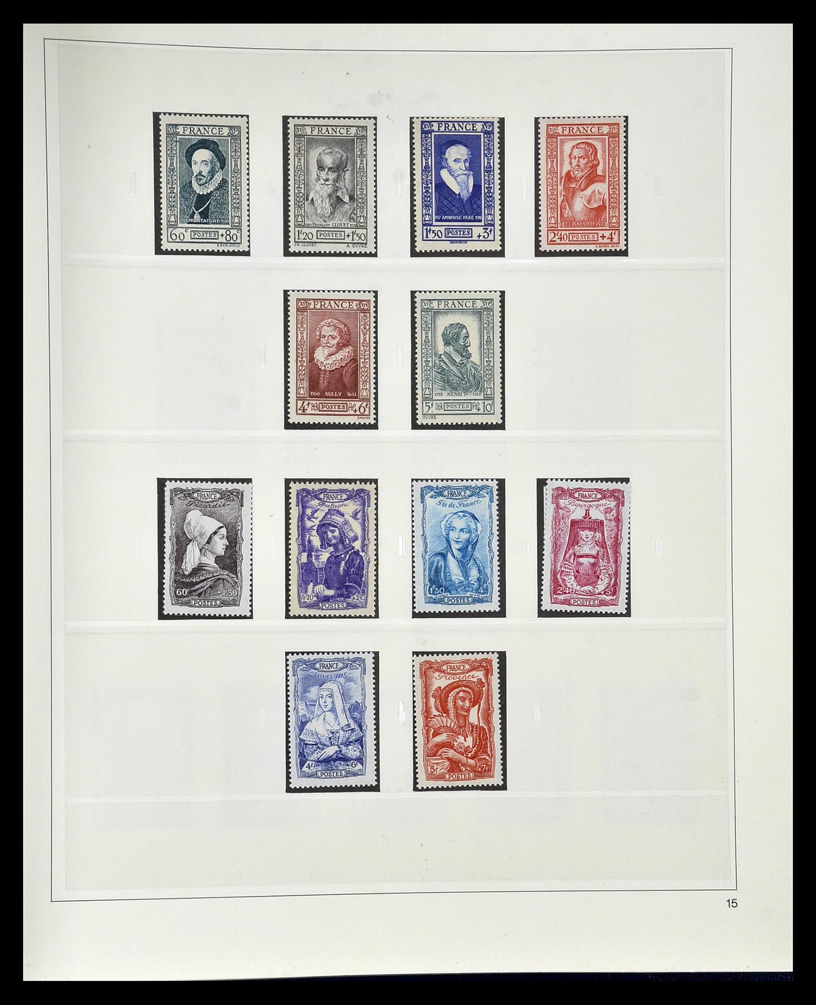 35025 043 - Postzegelverzameling 35025 Frankrijk 1849-2007.