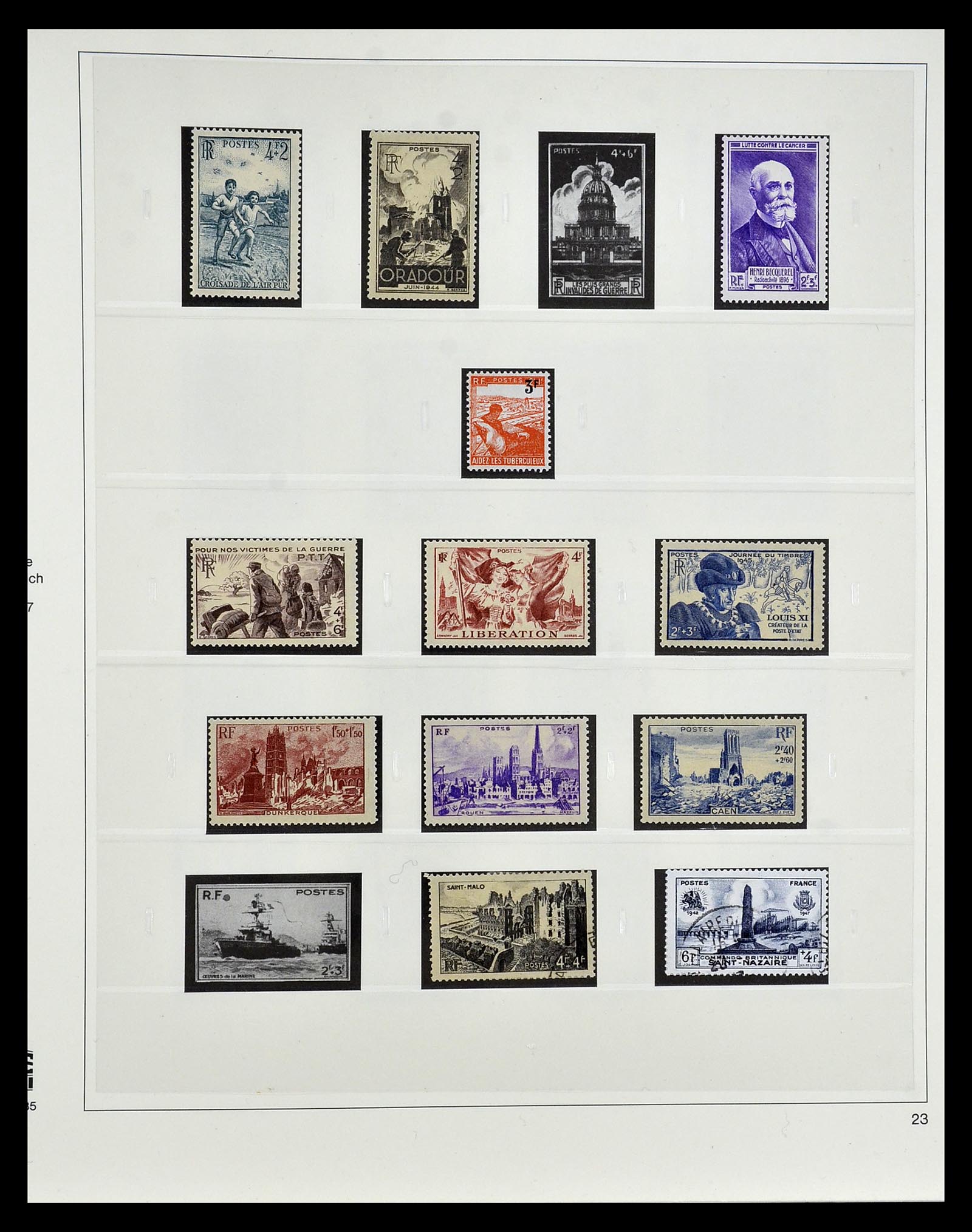 35025 049 - Postzegelverzameling 35025 Frankrijk 1849-2007.