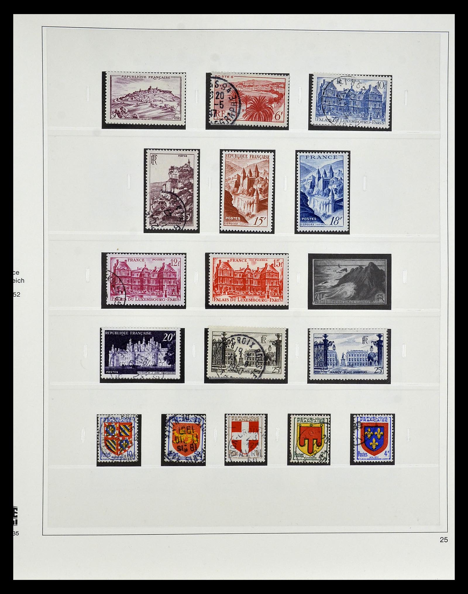 35025 051 - Postzegelverzameling 35025 Frankrijk 1849-2007.