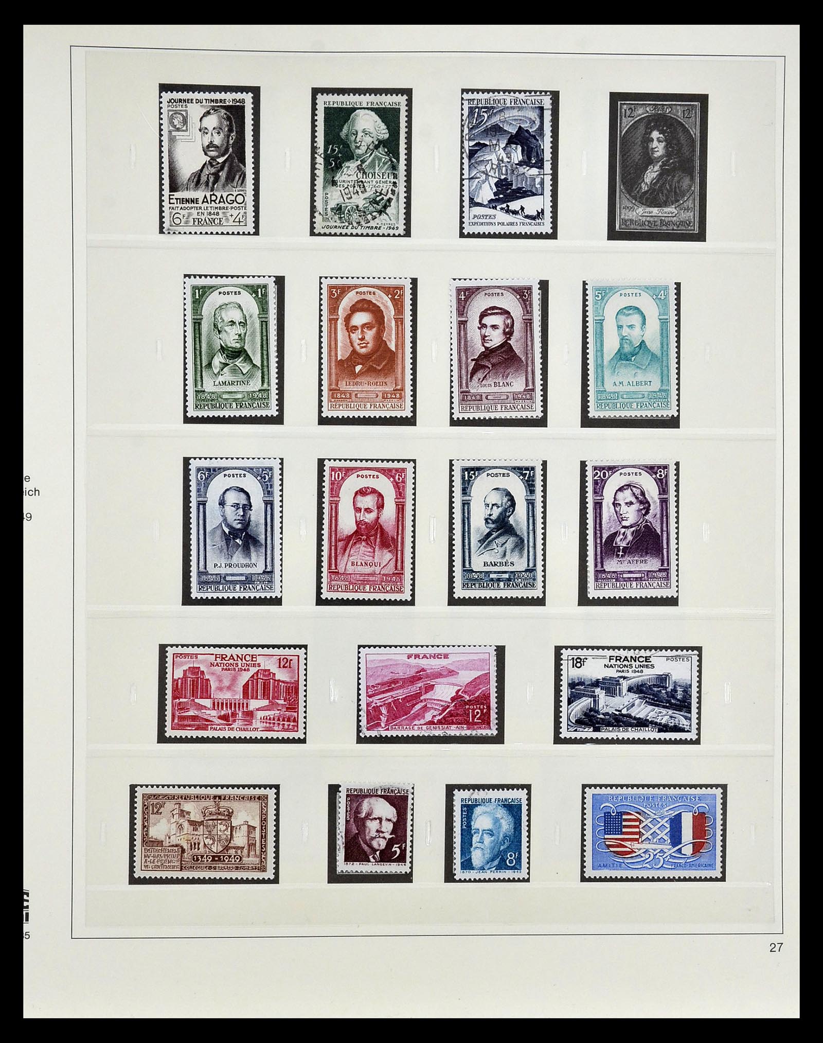 35025 053 - Postzegelverzameling 35025 Frankrijk 1849-2007.