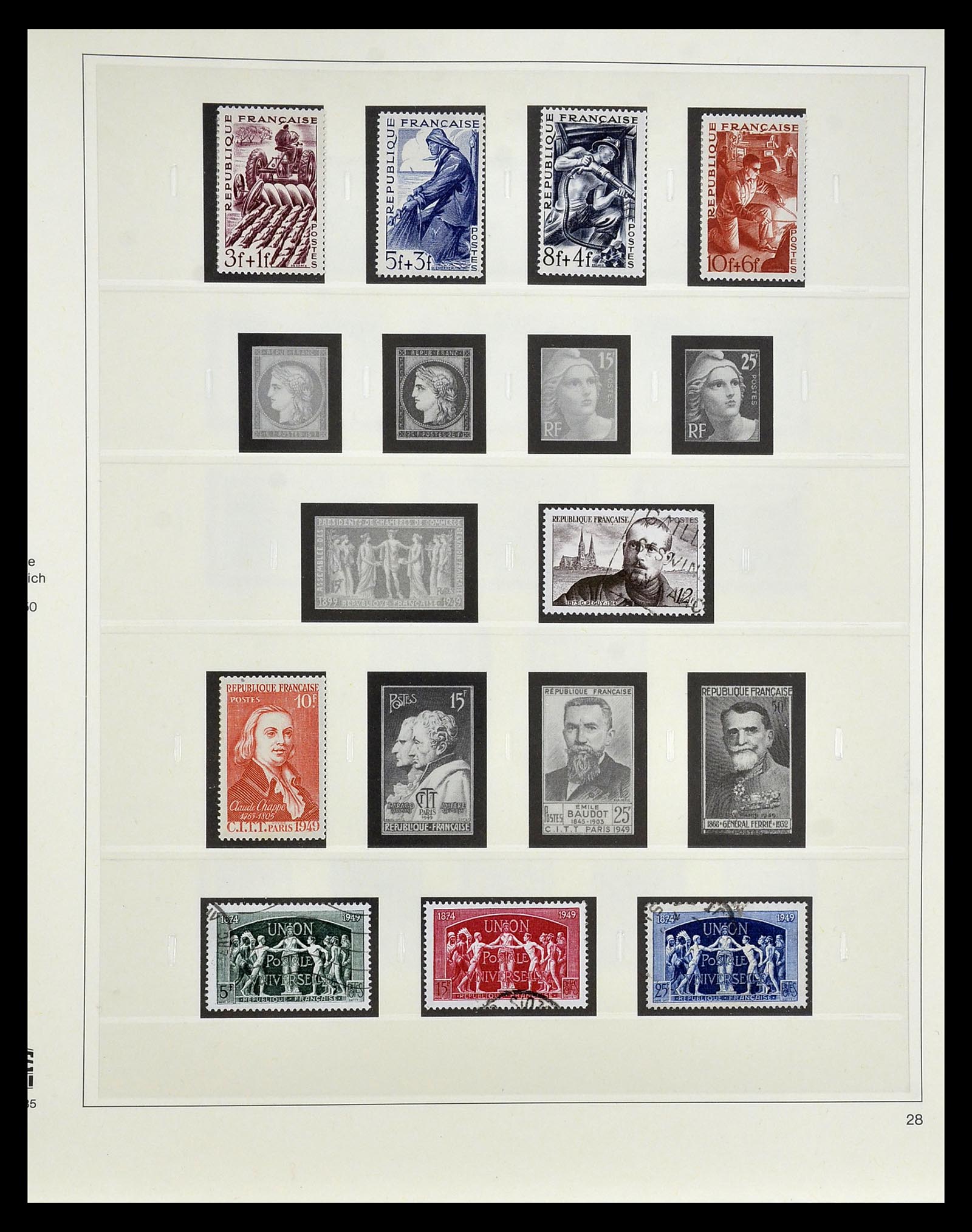 35025 054 - Postzegelverzameling 35025 Frankrijk 1849-2007.