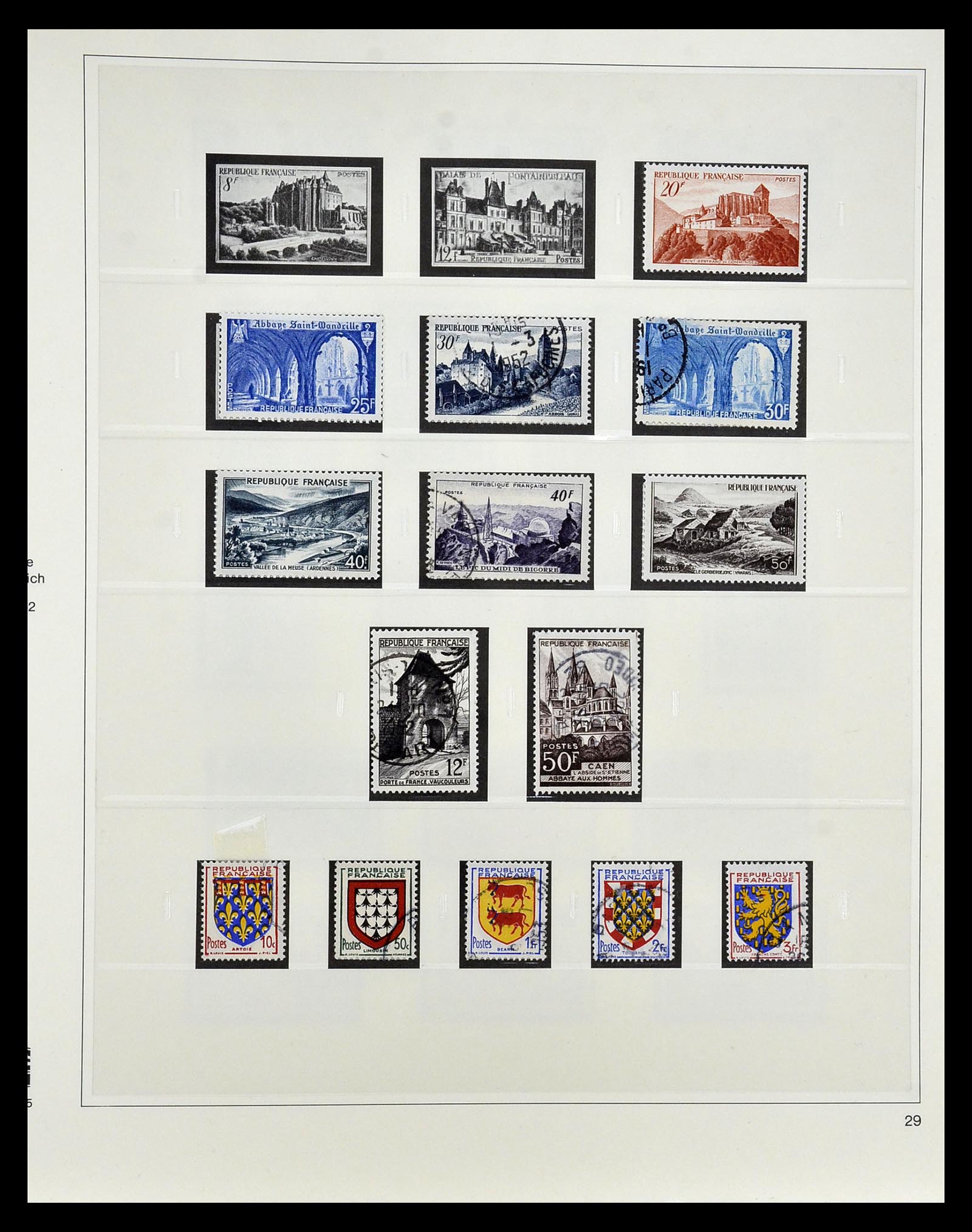 35025 055 - Postzegelverzameling 35025 Frankrijk 1849-2007.