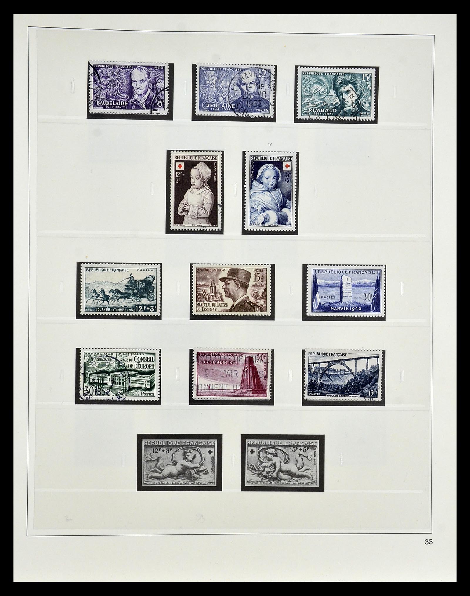 35025 059 - Postzegelverzameling 35025 Frankrijk 1849-2007.