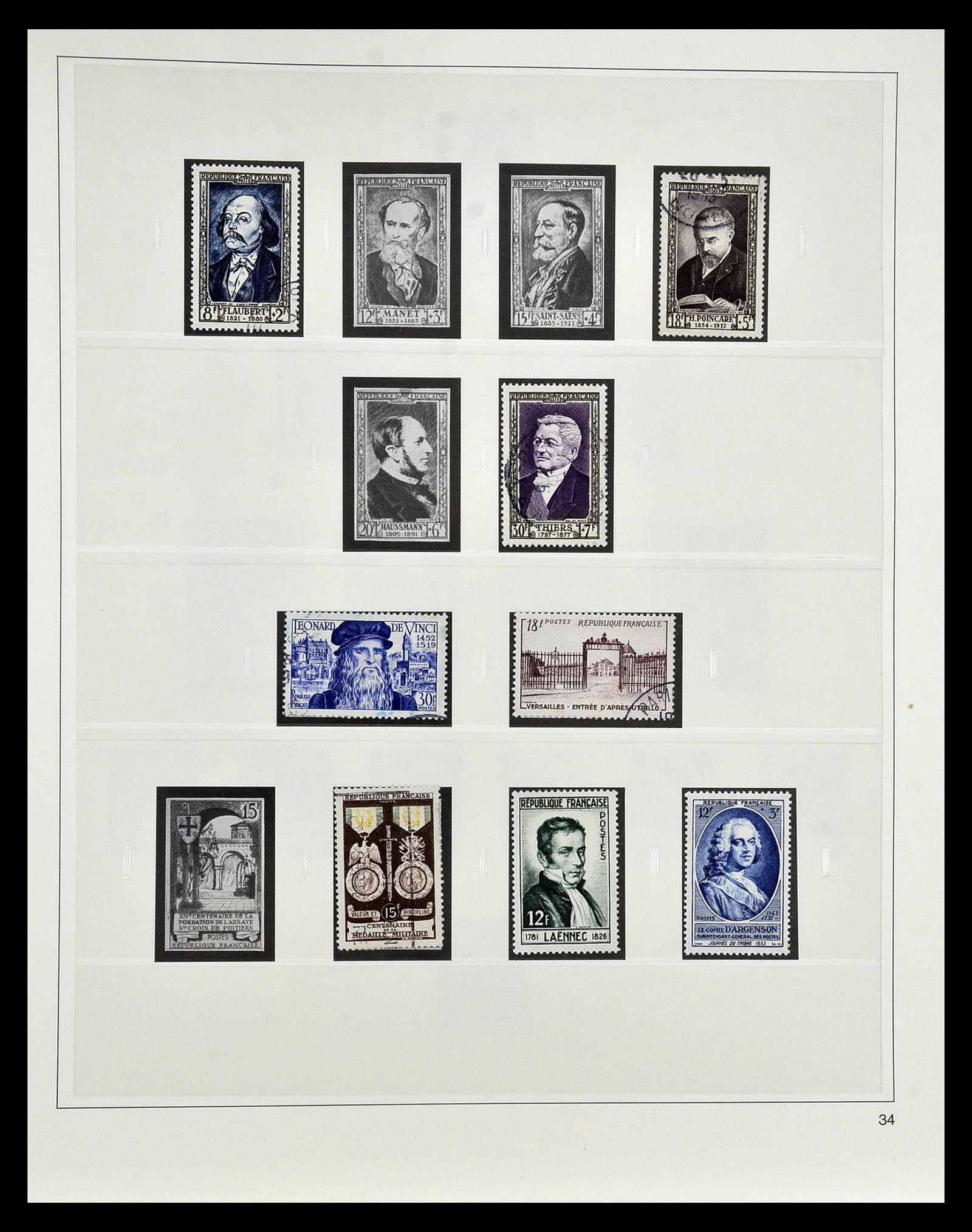 35025 060 - Postzegelverzameling 35025 Frankrijk 1849-2007.
