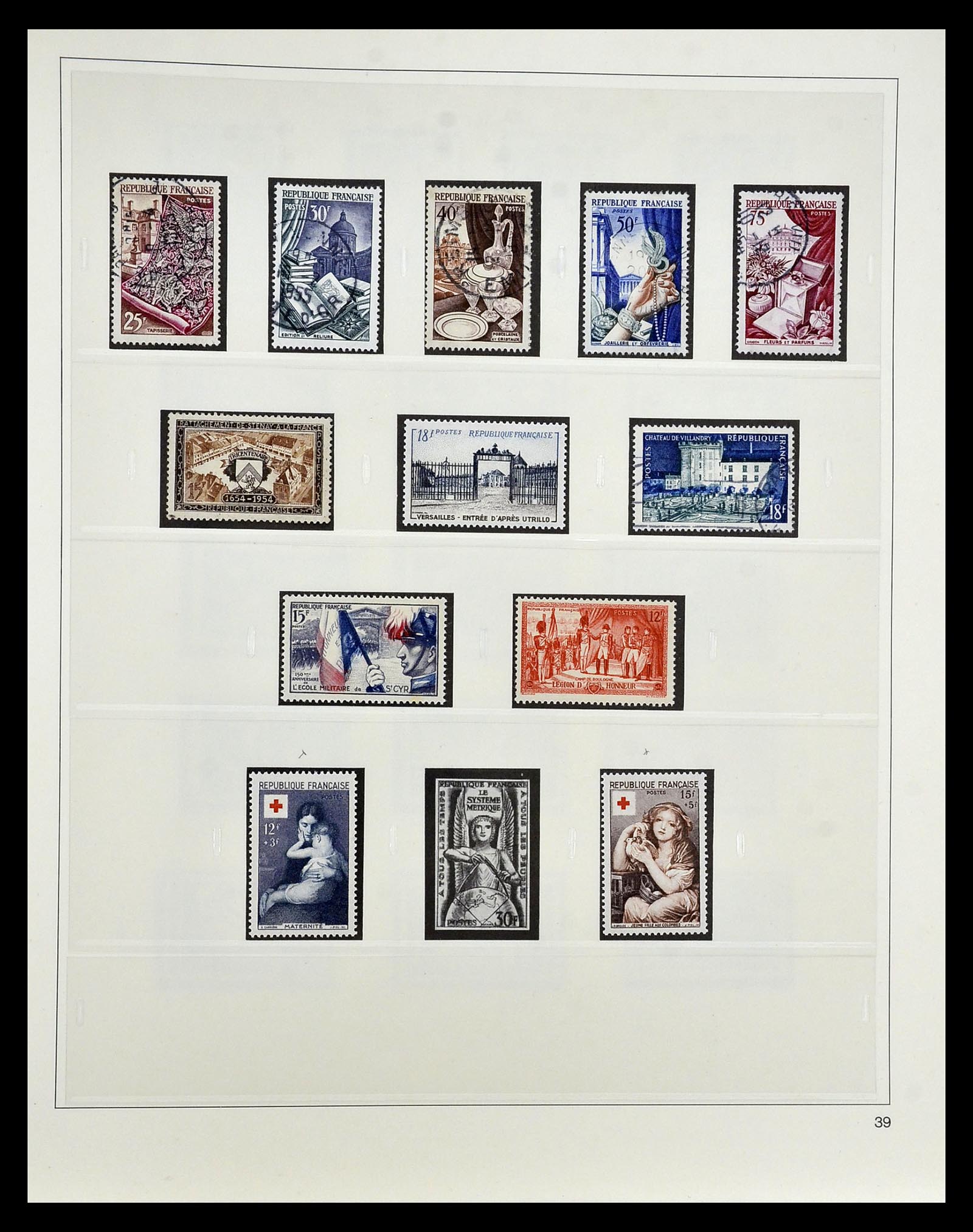 35025 065 - Postzegelverzameling 35025 Frankrijk 1849-2007.