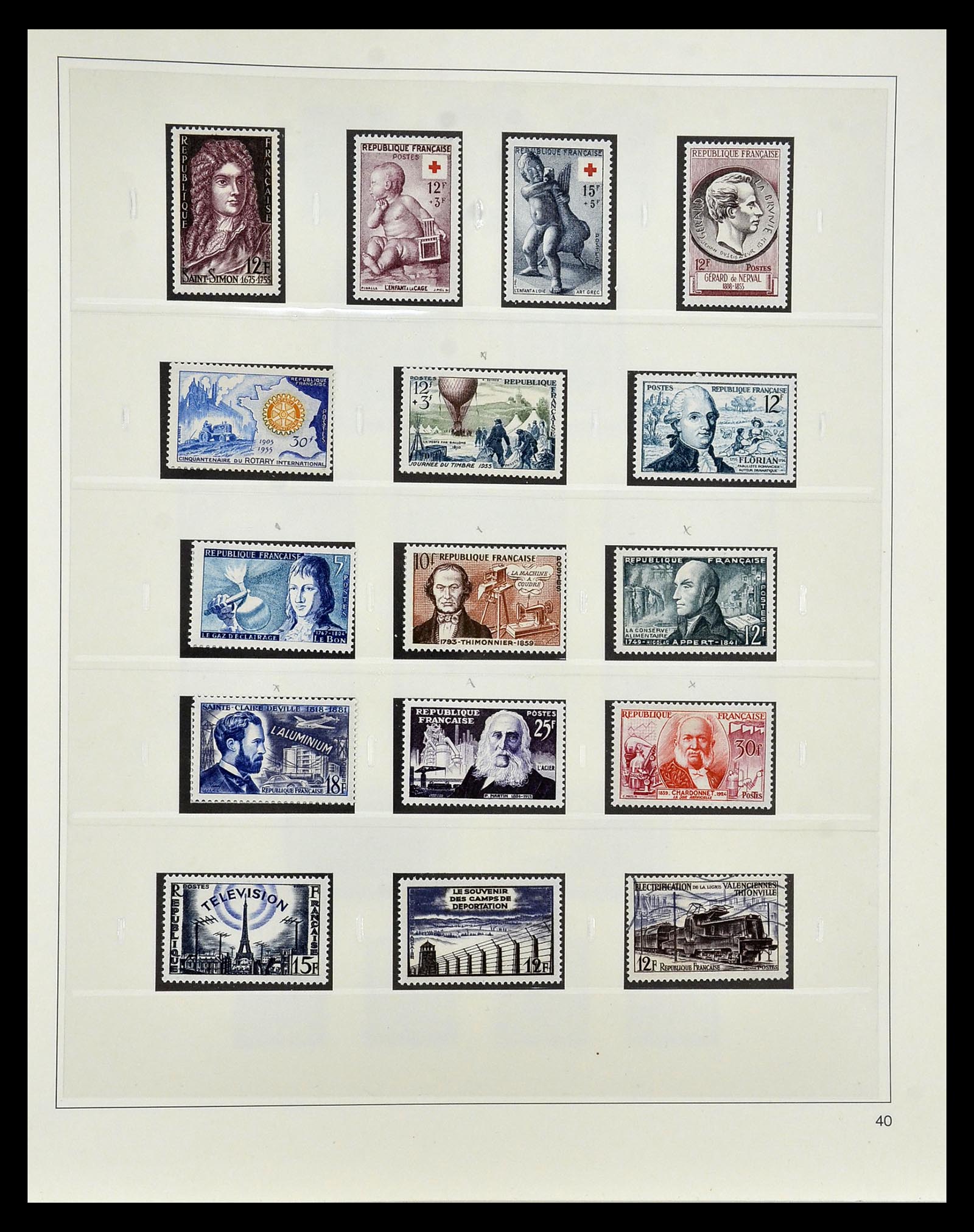 35025 066 - Postzegelverzameling 35025 Frankrijk 1849-2007.