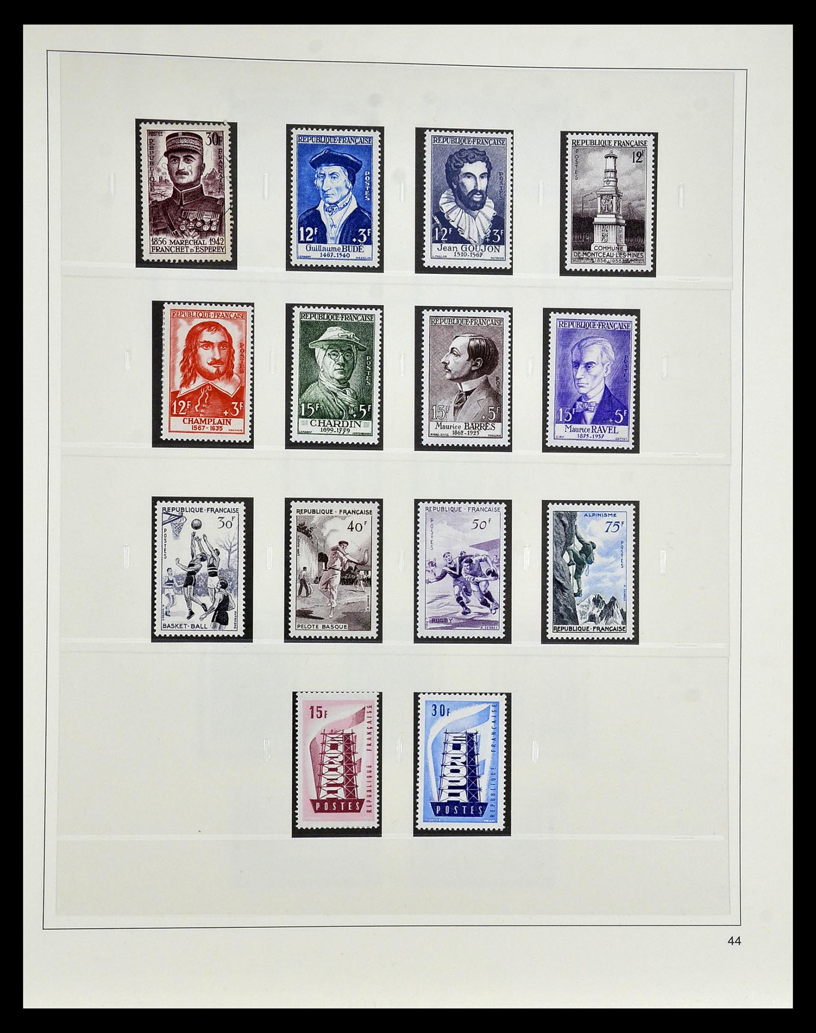 35025 070 - Postzegelverzameling 35025 Frankrijk 1849-2007.