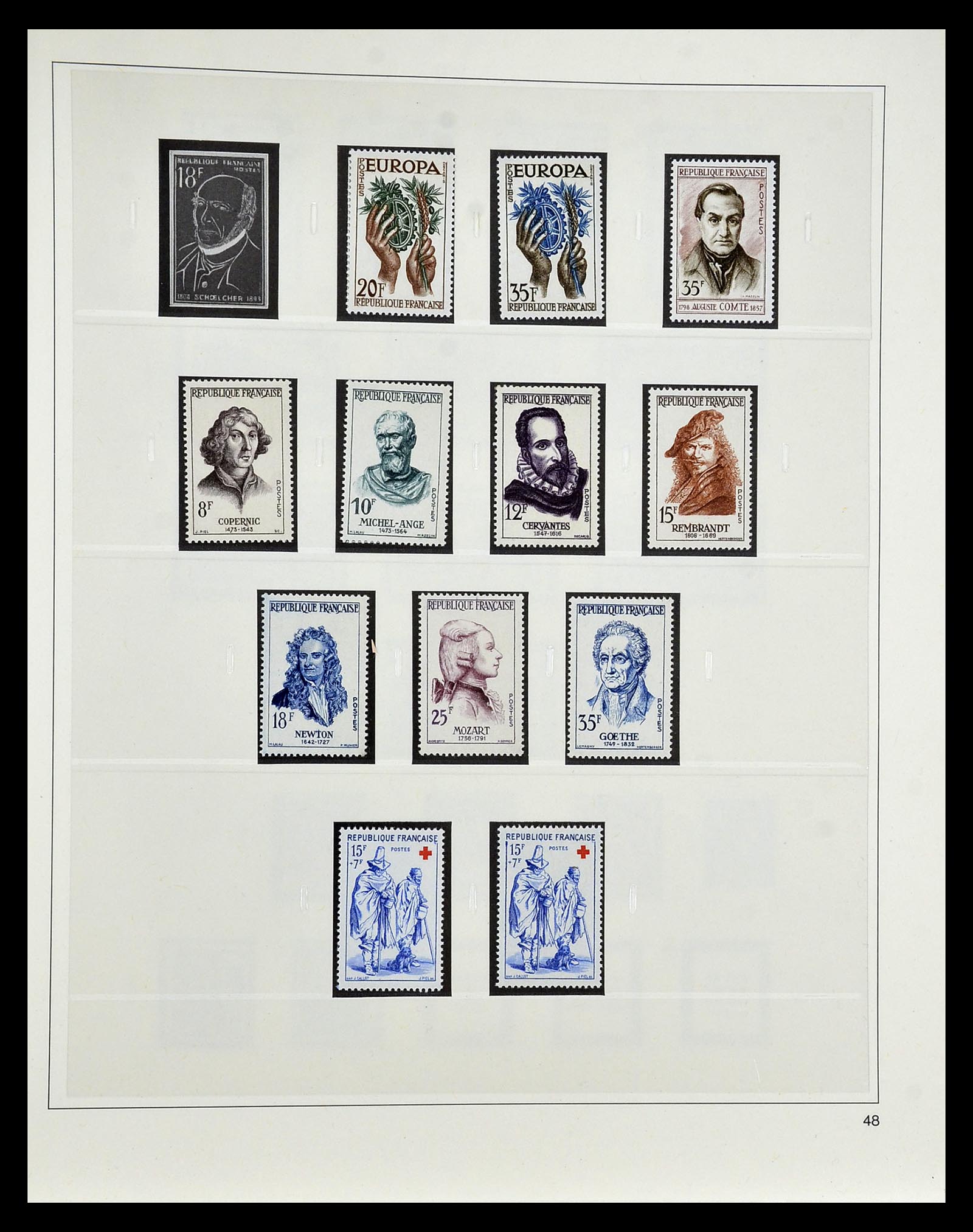 35025 074 - Postzegelverzameling 35025 Frankrijk 1849-2007.