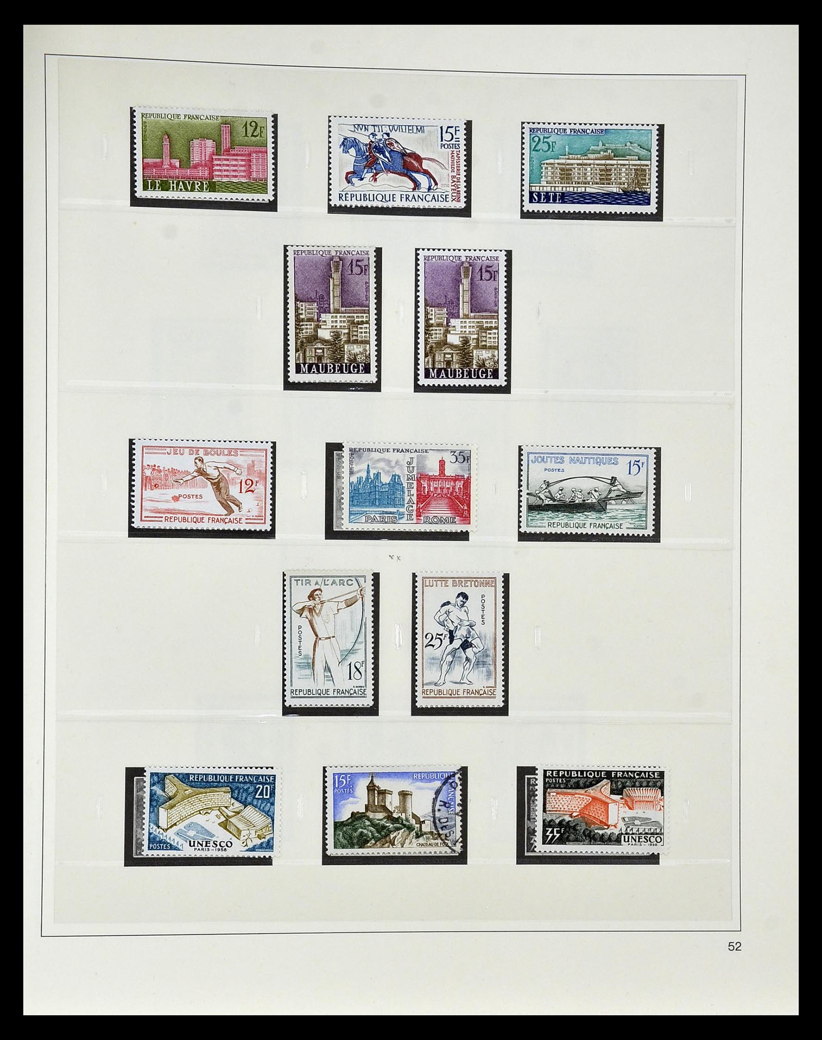 35025 078 - Postzegelverzameling 35025 Frankrijk 1849-2007.
