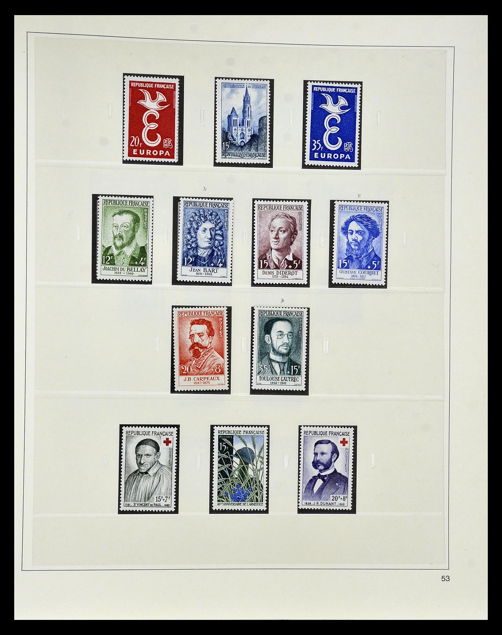 35025 079 - Postzegelverzameling 35025 Frankrijk 1849-2007.