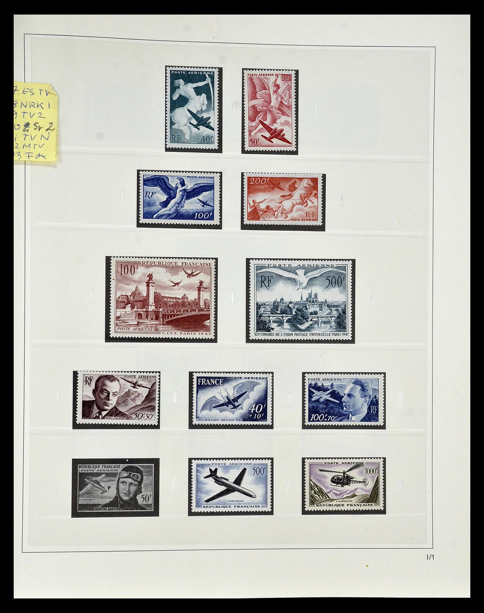 35025 084 - Postzegelverzameling 35025 Frankrijk 1849-2007.
